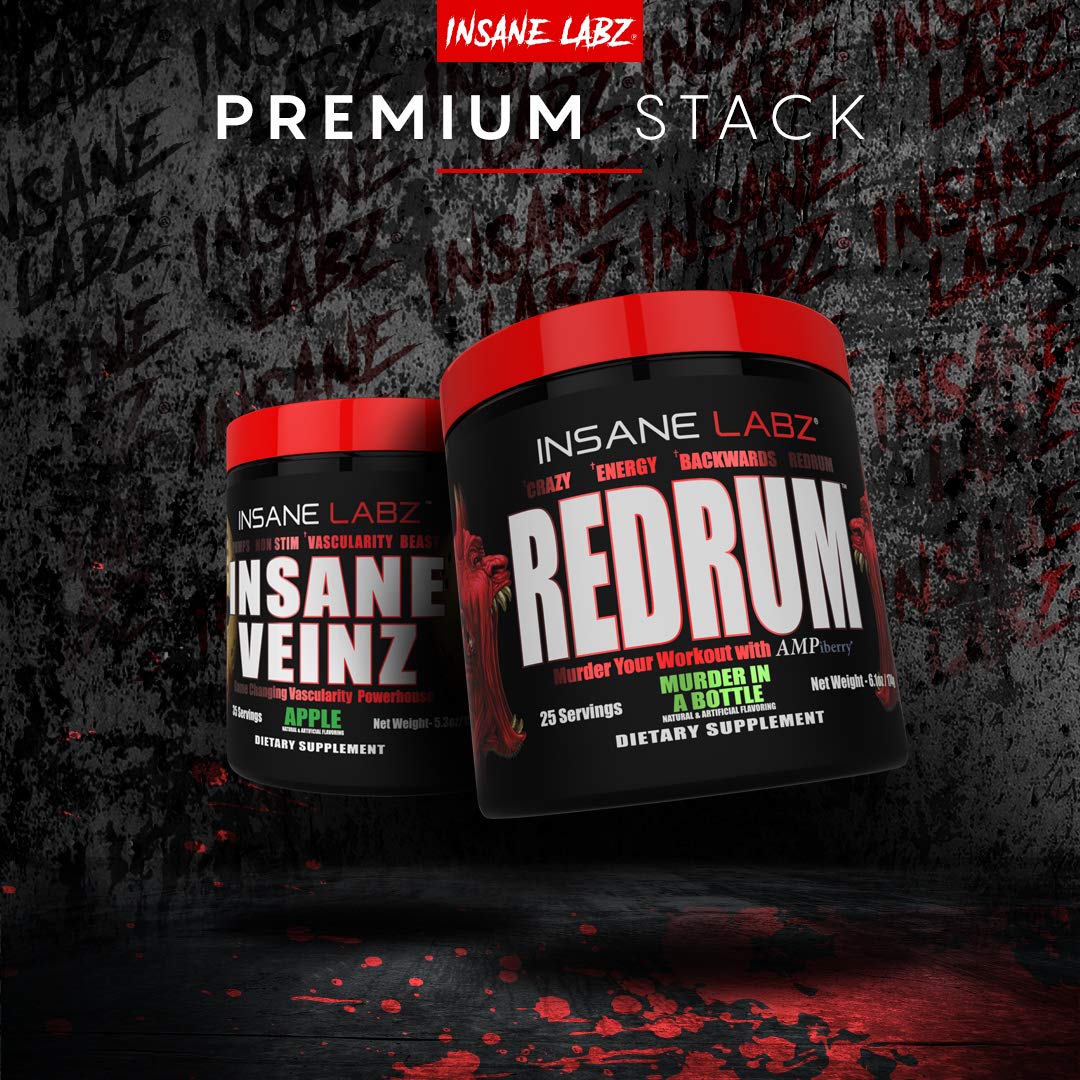 Insane Labz Redrum High Stim Pre Workout NO Booster Powder, Loaded with Beta Alanine Insane Labz buy supplements canada