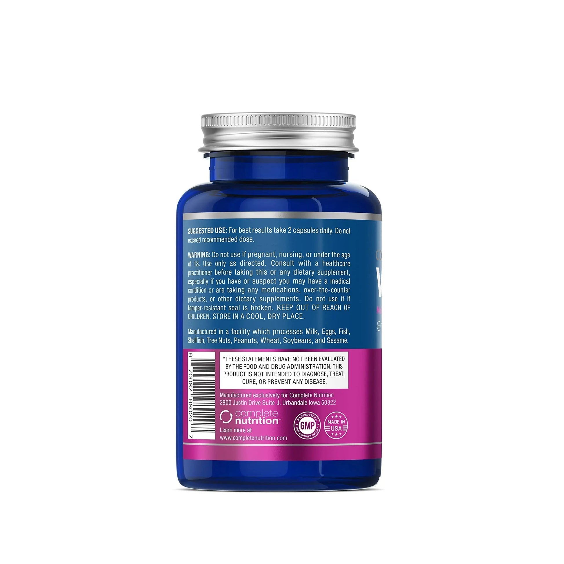 Complete Woman Multivitamin 120 ct Complete Nutrition buy supplements canada