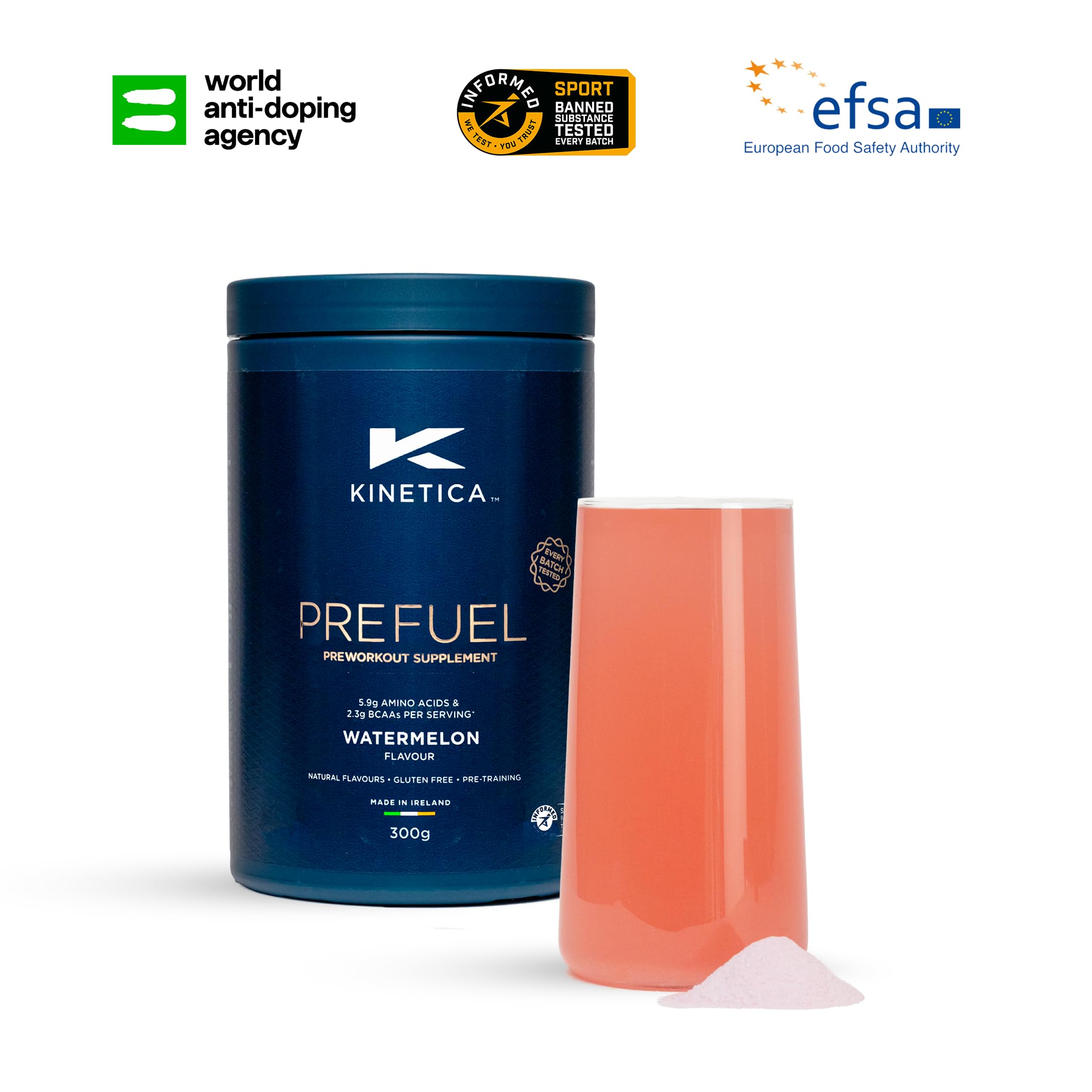 Kinetica PreFuel, Pre Workout, 5.9g Amino Acids & 2.3g BCAA's per Serving, 30 Servings Kinetica buy supplements canada