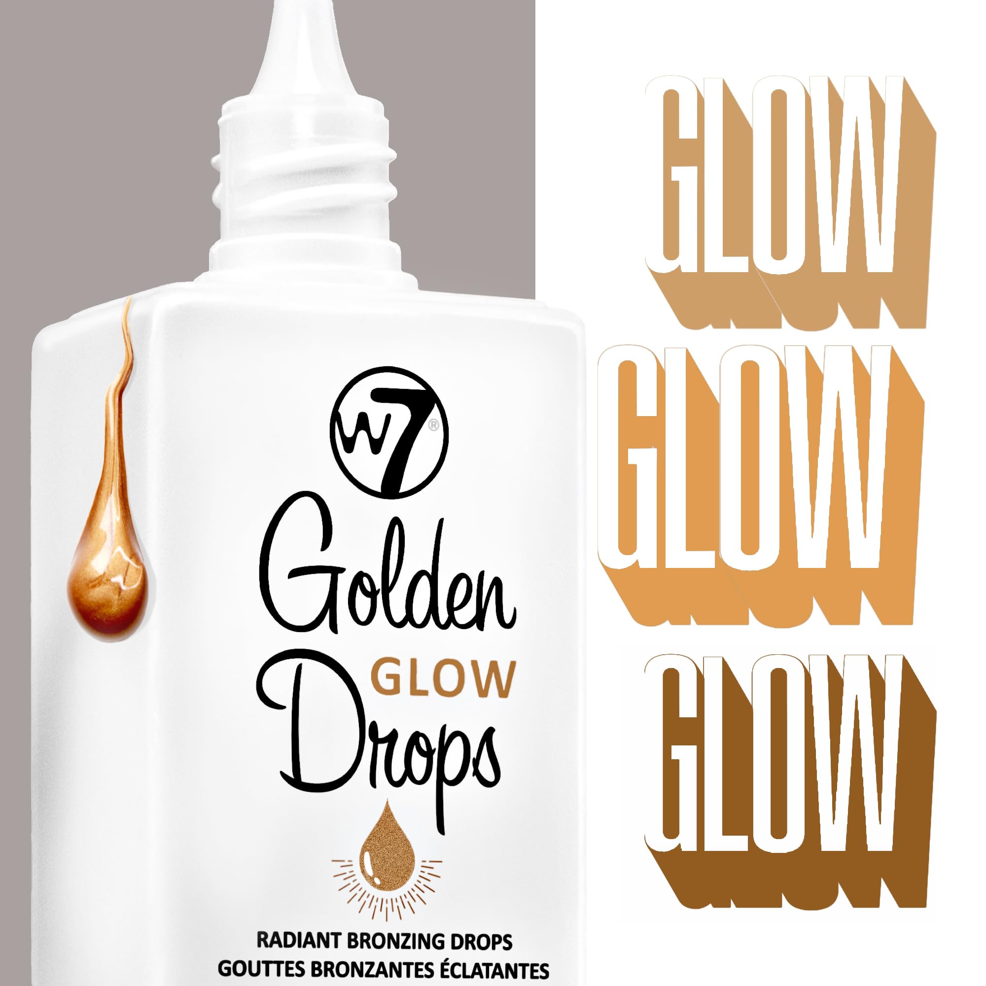 W7 Golden Glow Drops - Liquid Bronzing Drops For Flawless Skin & A Radiant Finish W7 buy supplements canada
