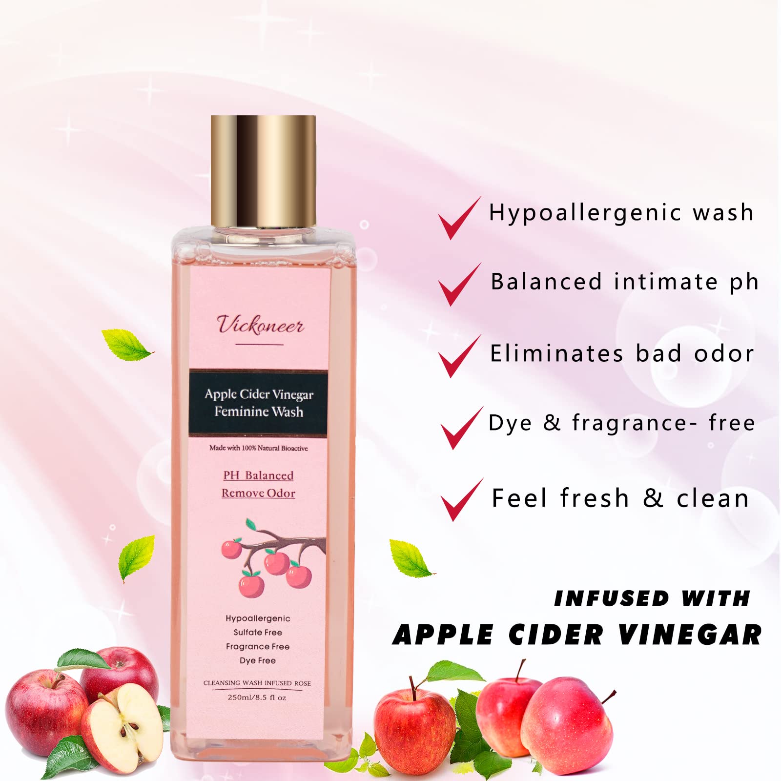 Vickoneer Yoni Wash for Women & Yoni Essential Oil, Intimate Feminine Wash Yoni Care Vickoneer buy supplements canada