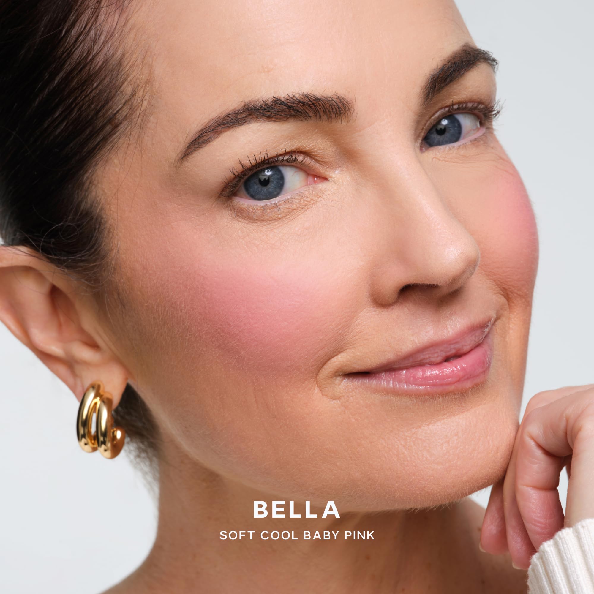 Saie Cheek Flush Duo - Dew Liquid Blush (.40 oz, Baby), SuperSuede Baked Powder Blush (.01 oz, Bella) - Layerable, Skin-Nourishing Blushes for a Seamless Radiant Finish Saie buy supplements canada