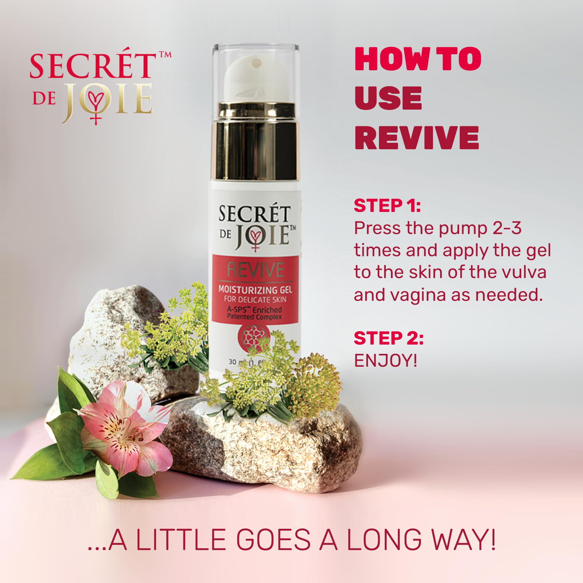 SECRET DE JOIE REVIVE Vaginal Moisturizer for Women - Long-Lasting Dryness & Discomfort Relief SECRET DE JOIE buy supplements canada