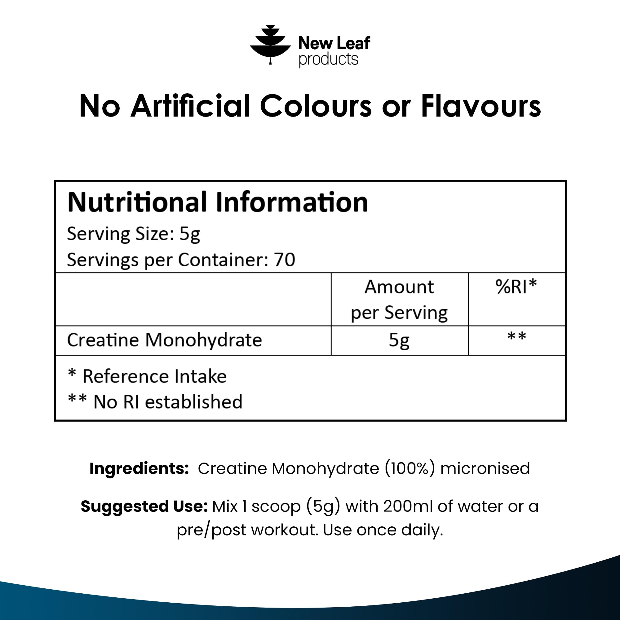 Creatine Monohydrate Powder 100% Pure Micronized Creatine - 350g Increased Absorption NEW LEAF PRODUCTS buy supplements canada