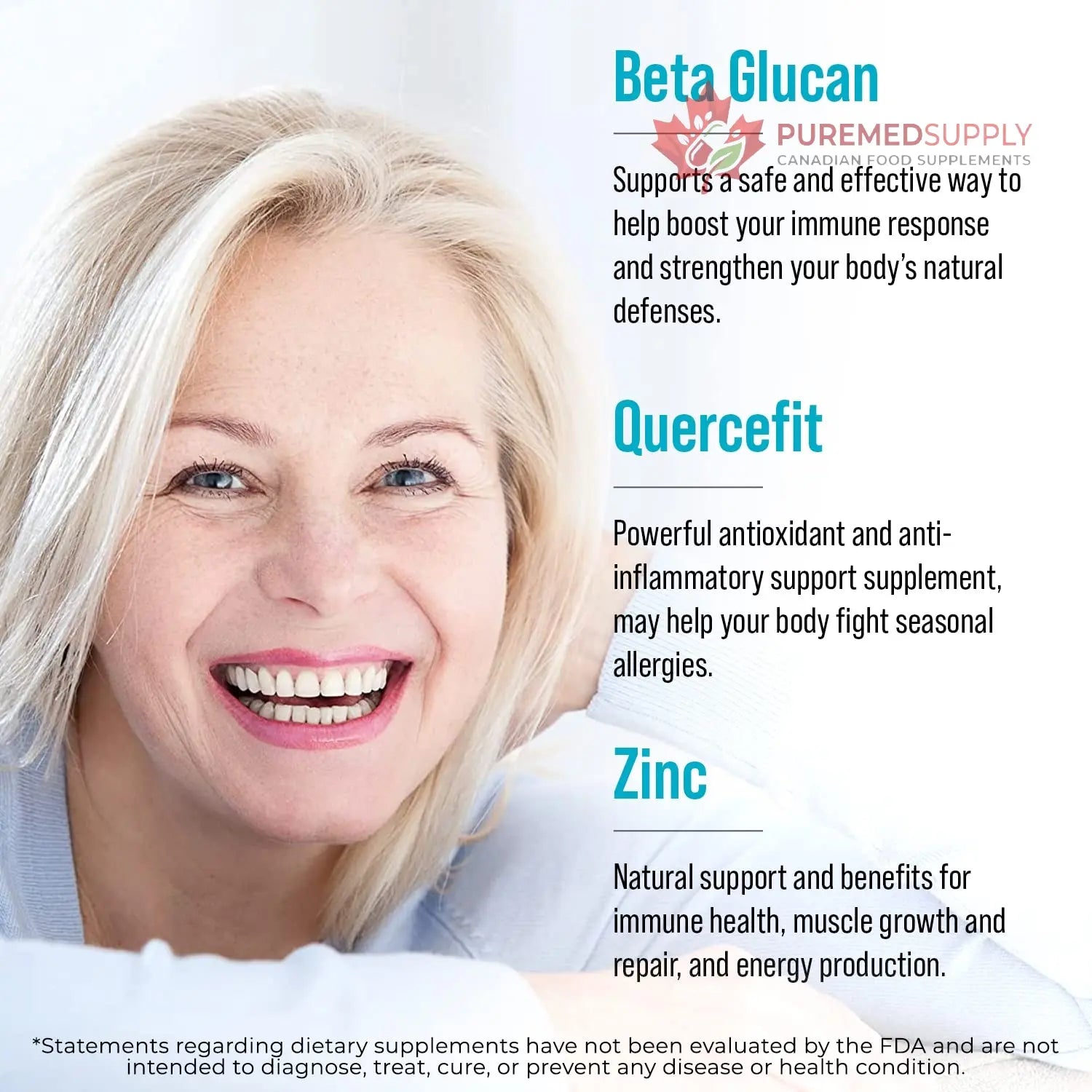 Juvenon AgeRenew Beta Glucan Anti Aging Immunity Support Supplement, Beta Glucan with Zinc Quercetin for Immune Defense Boost Juvenon buy supplements canada