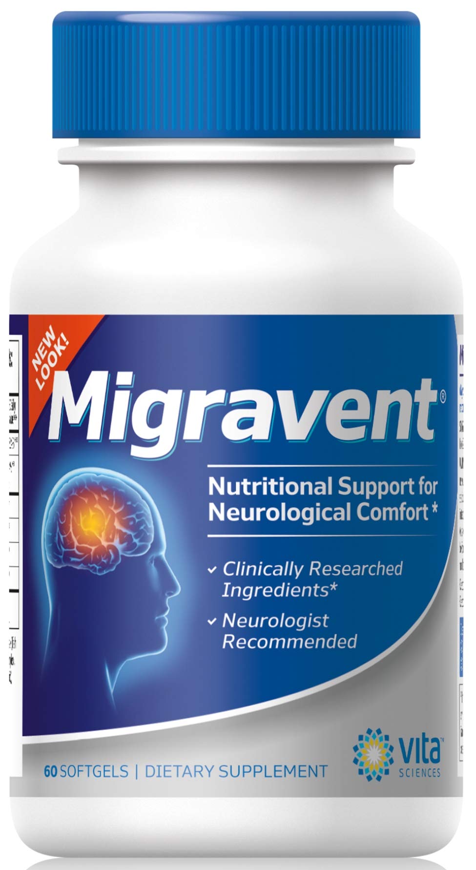 Vita Sciences Migravent – Advanced Nutritional Formula with Magnesium, CoQ10, Vitamin B2, and Butterbur for Brain and Circulatory Wellness – 60 Capsules Vita Sciences buy supplements canada
