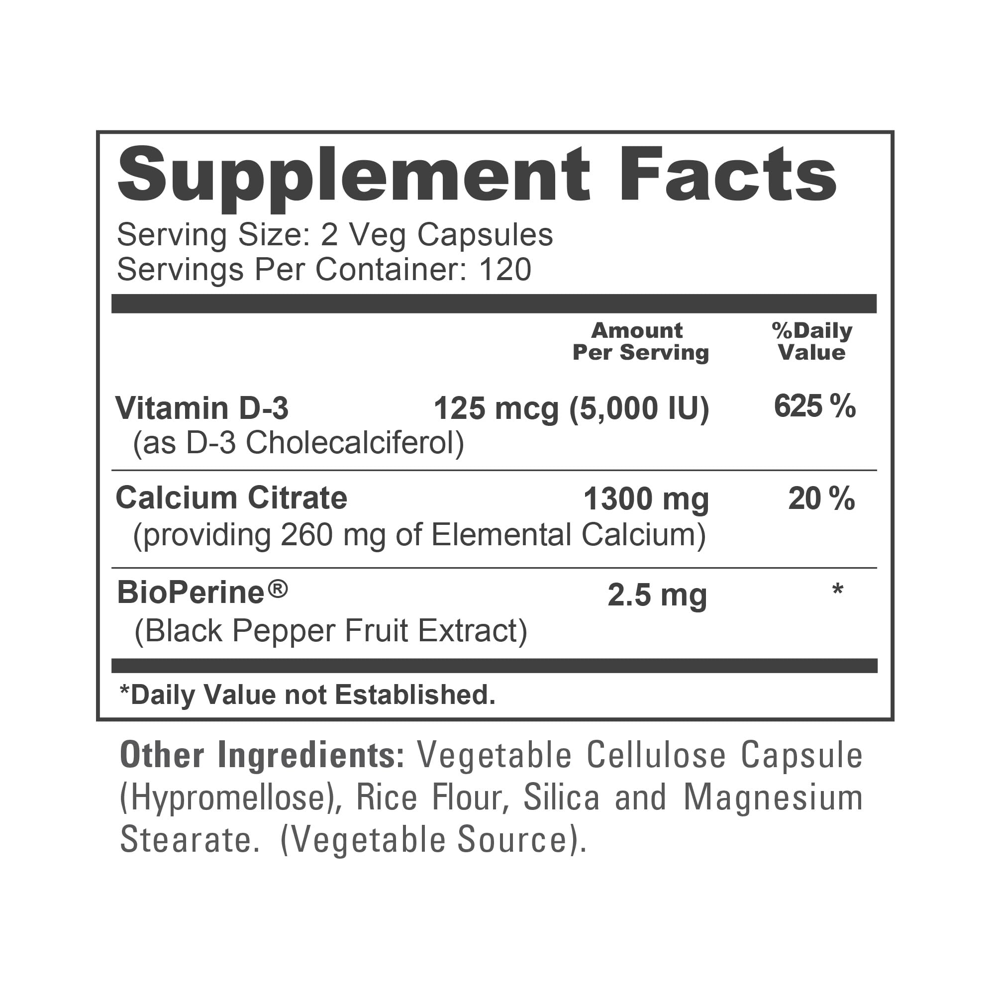 NusaPure Super Calcium with Vitamin D 3 & Calcium Citrate - Suitable for Vegetarian/Vegan, Non - GMO - 1300mg - 240 Capsules NusaPure buy supplements canada