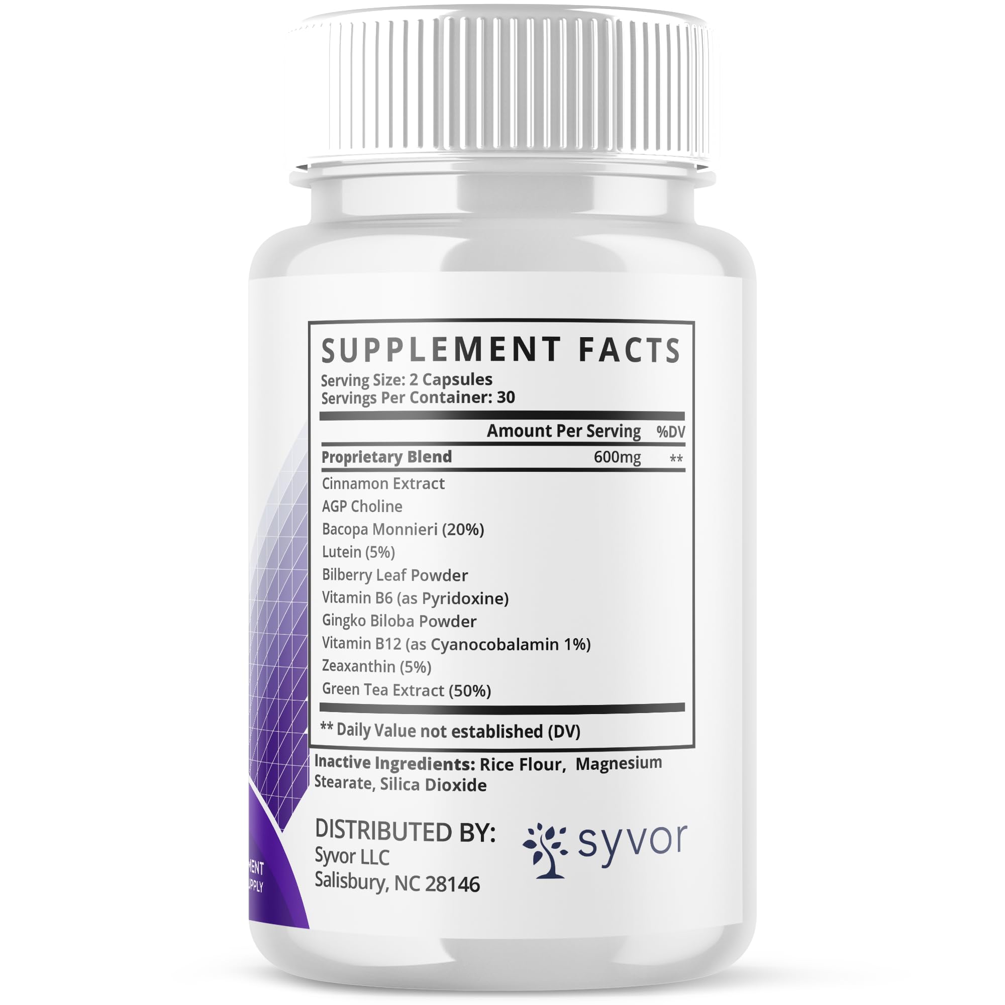 (2 Pack) Neurocept Capsules, Official Neurocept Brain Supplement Pills with All Natural Ingredients, Advanced Formula Support Pills with Max Strength Premium Vitamins for Women & Men (120 Capsules) Syvor buy supplements canada