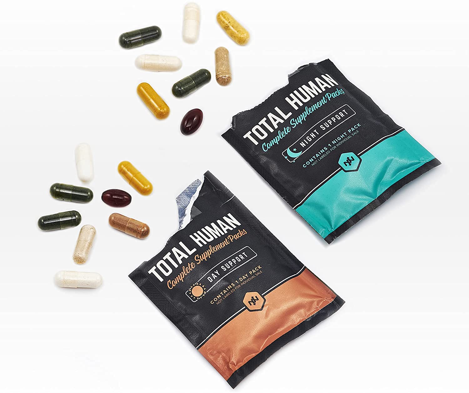 ONNIT Total Human Day and Night Vitamin Packs, 7-Day Supply Capsule ONNIT buy supplements canada