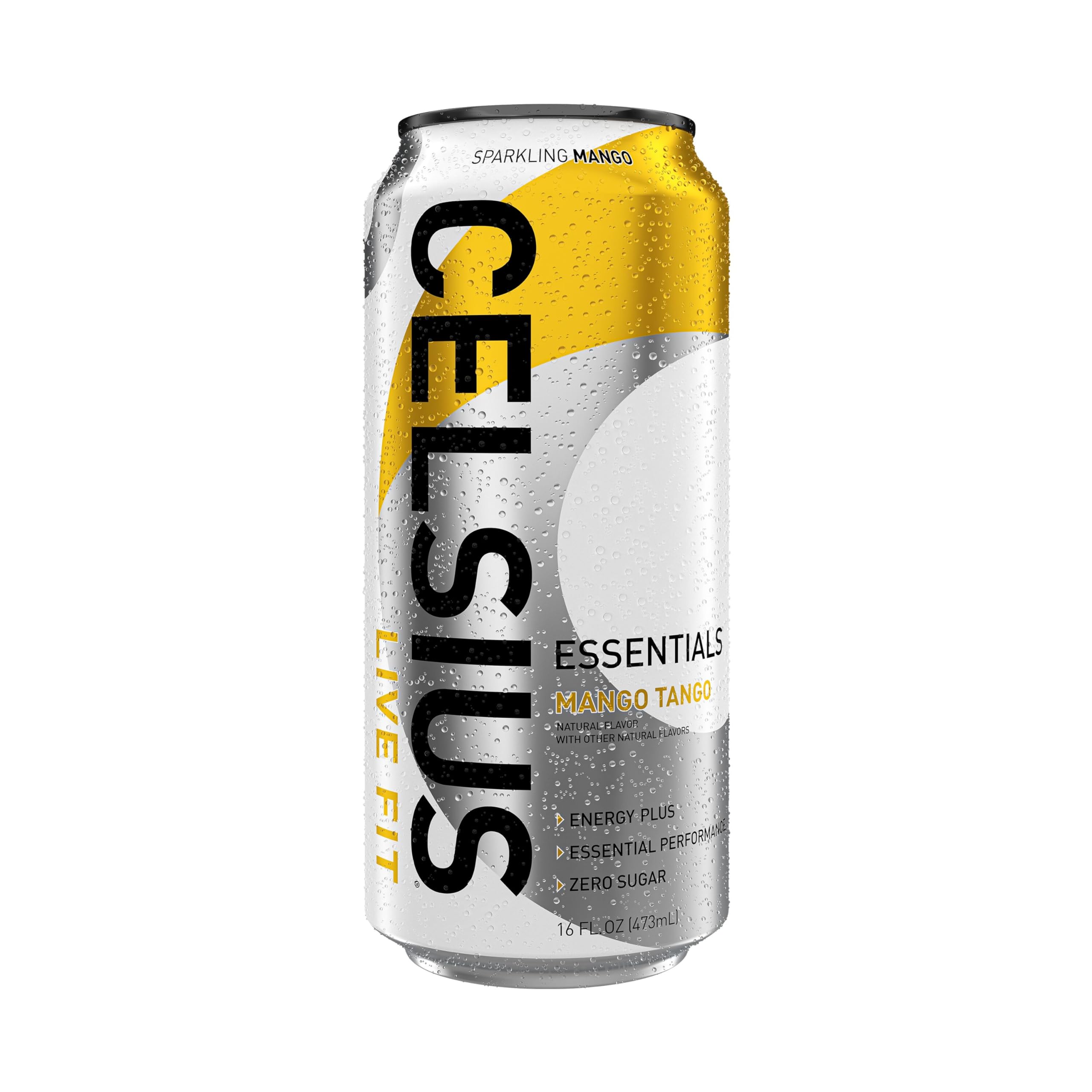 CELSIUS ESSENTIALS, Sparkling Mango Tango, Performance Energy Drink 16 Fl Oz CELSIUS buy supplements canada