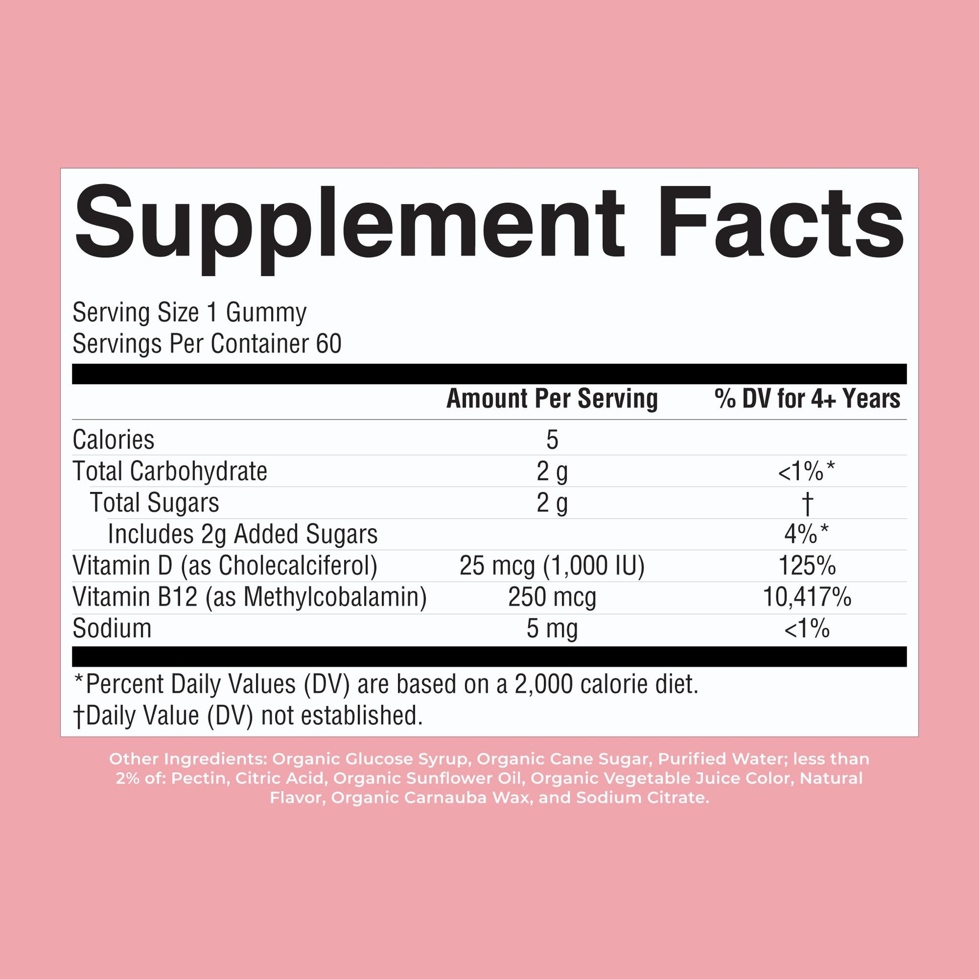MARYRUTH'S Organic Vitamin D3 + B12 Gummies for Ages 4+ | Bone Health | Immune Support | Energy Metabolism | Cognitive Function | Vegan | Non-GMO MARYRUTH'S buy supplements canada