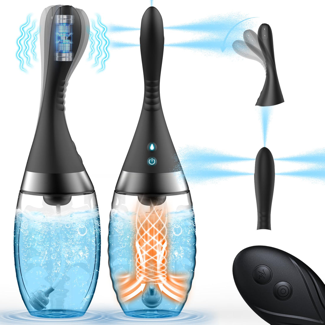 15oz Electric Enema Bulb -Remote Anal Douche, 3 Enema Speeds,Bendable Enema Douche SEXY SLAVE buy supplements canada