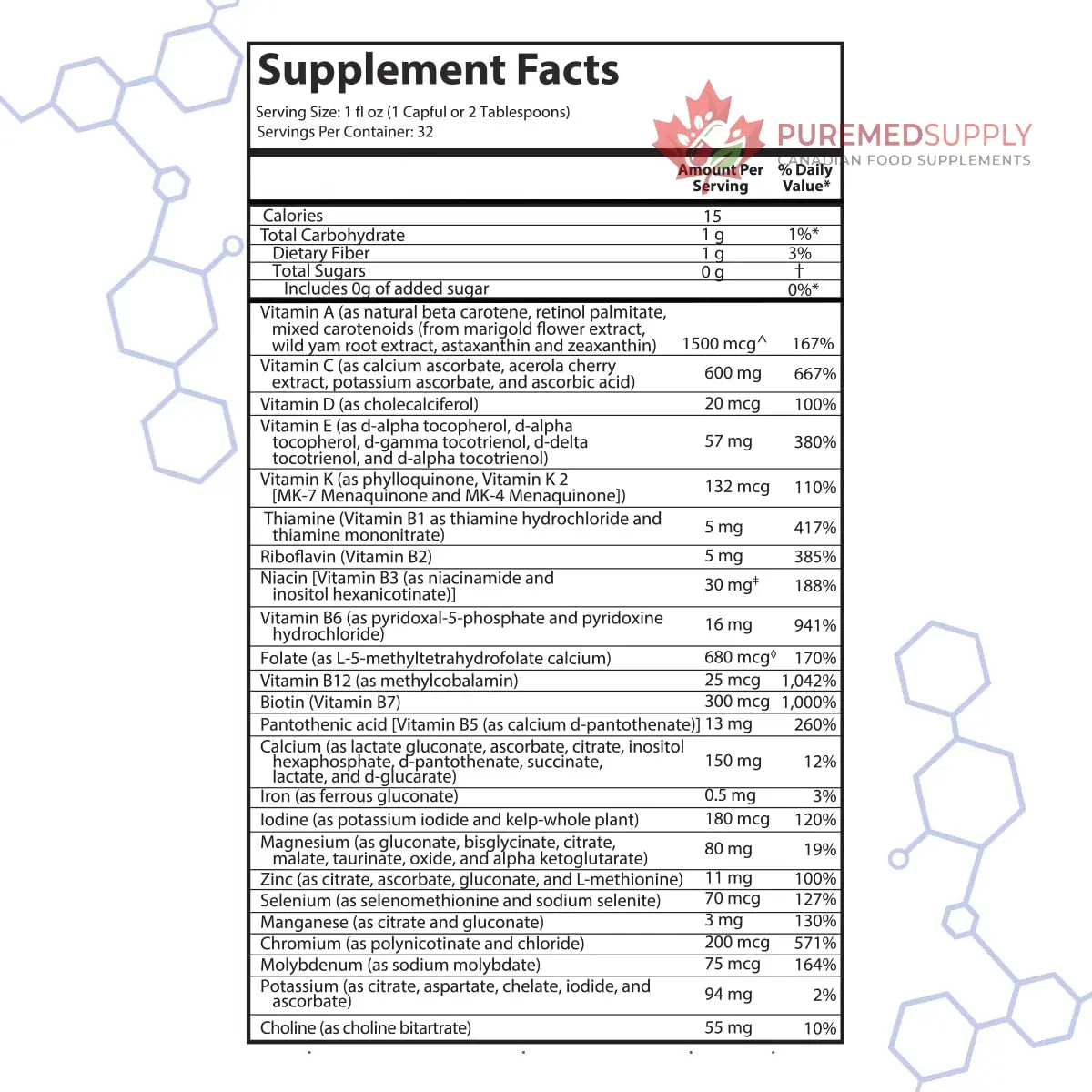 intraMAX Drucker Labs Organic Sugar-Free All-in-One Performance Liquid Multivitamin for Men & Women | Non-GMO, Gluten & Dairy Free | with Magnesium, Zinc, Vitamins D, C & E | 32 oz intraMAX buy supplements canada