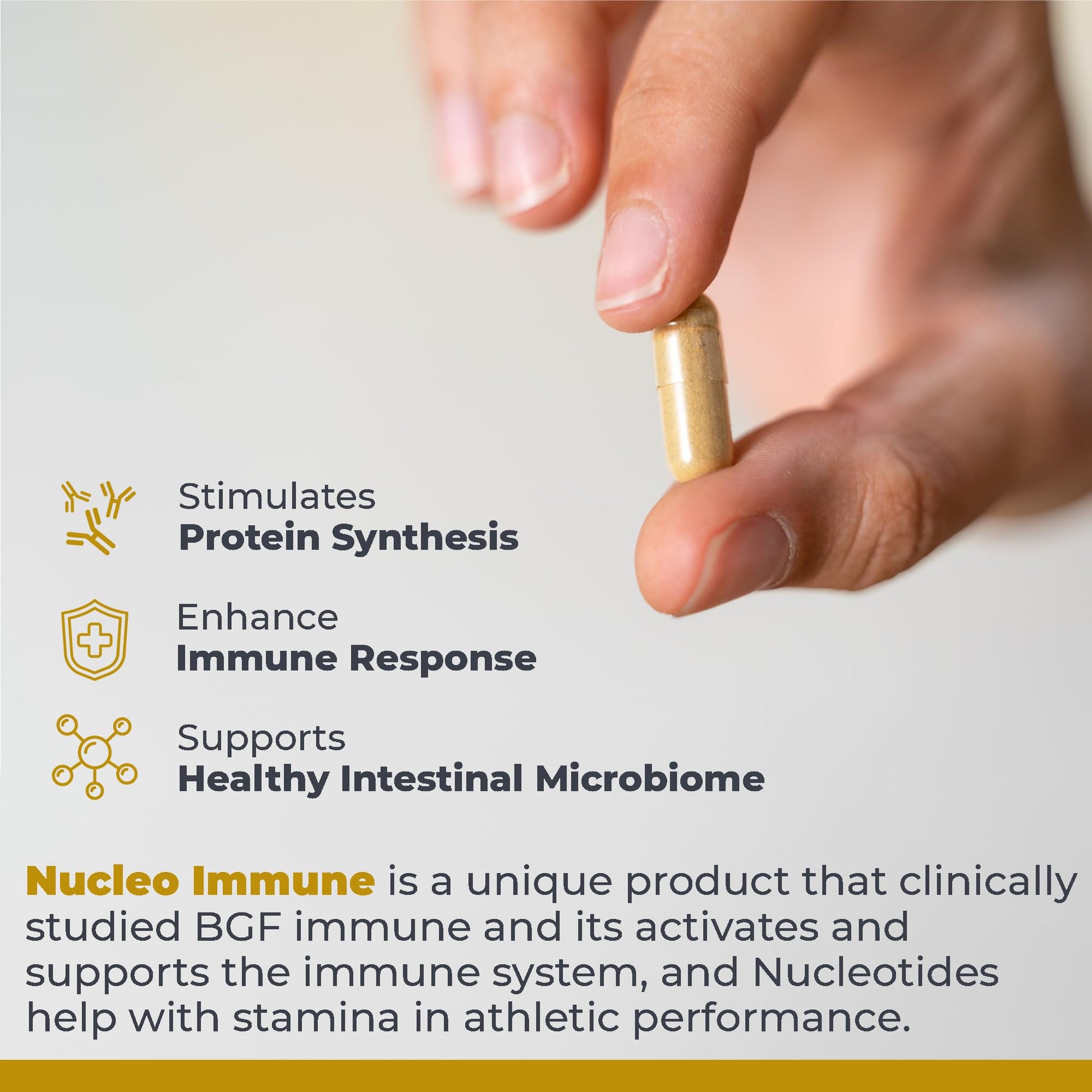 Premier Research Labs Nucleo Immune - Beta Glucan Supplements, Beta Glucans, Phytochemicals, Prickly Pear, Fiber, Immune Support - 90 Capsules Premier Research Labs buy supplements canada