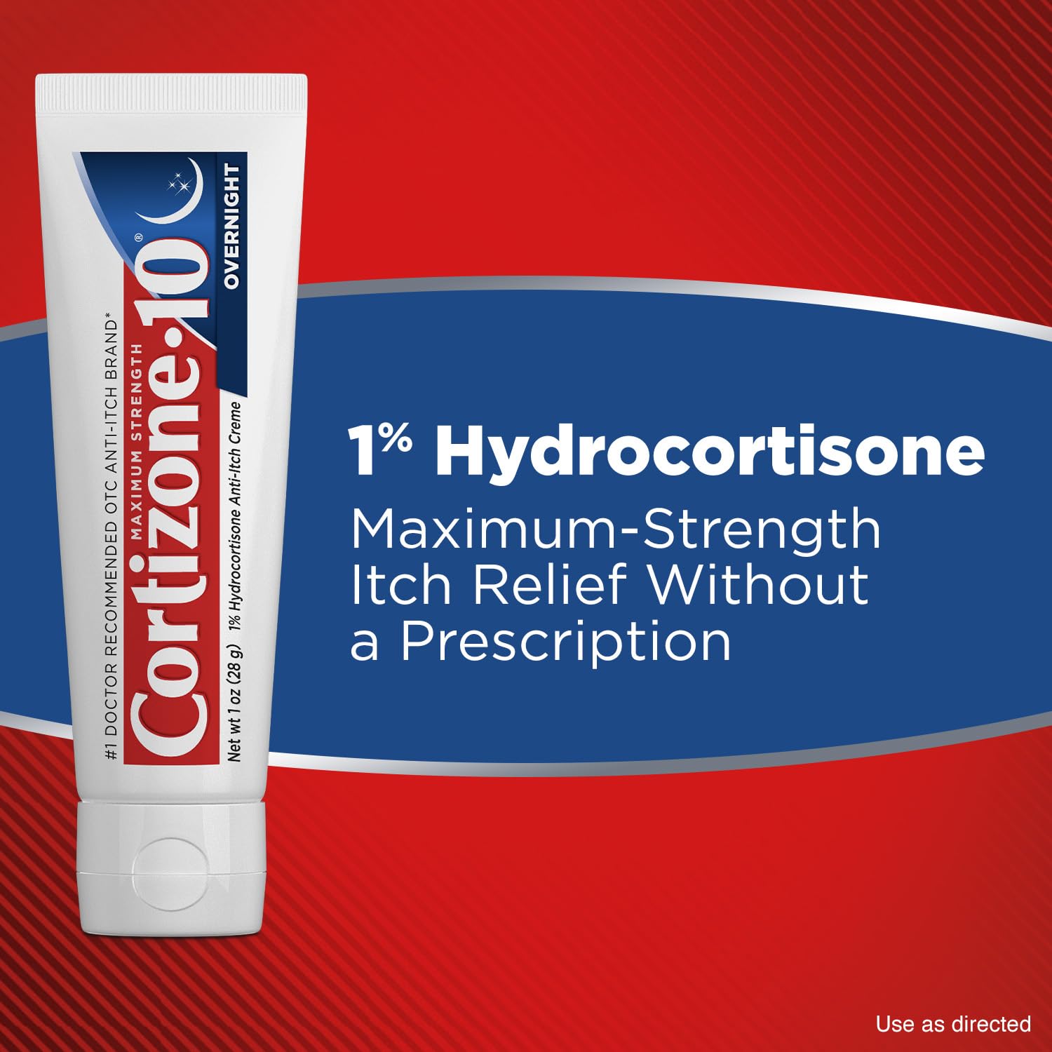 Cortizone-10 Maximum Strength Overnight Itch Relief Cream, 1% Hydrocortisone, Fast-Acting, Lavender Scented Anti-Itch Cream for Bug Bites, Rash, Eczema, Psoriasis, Poison Ivy, Oak, Sumac, 1 oz Cortizone 10 buy supplements canada