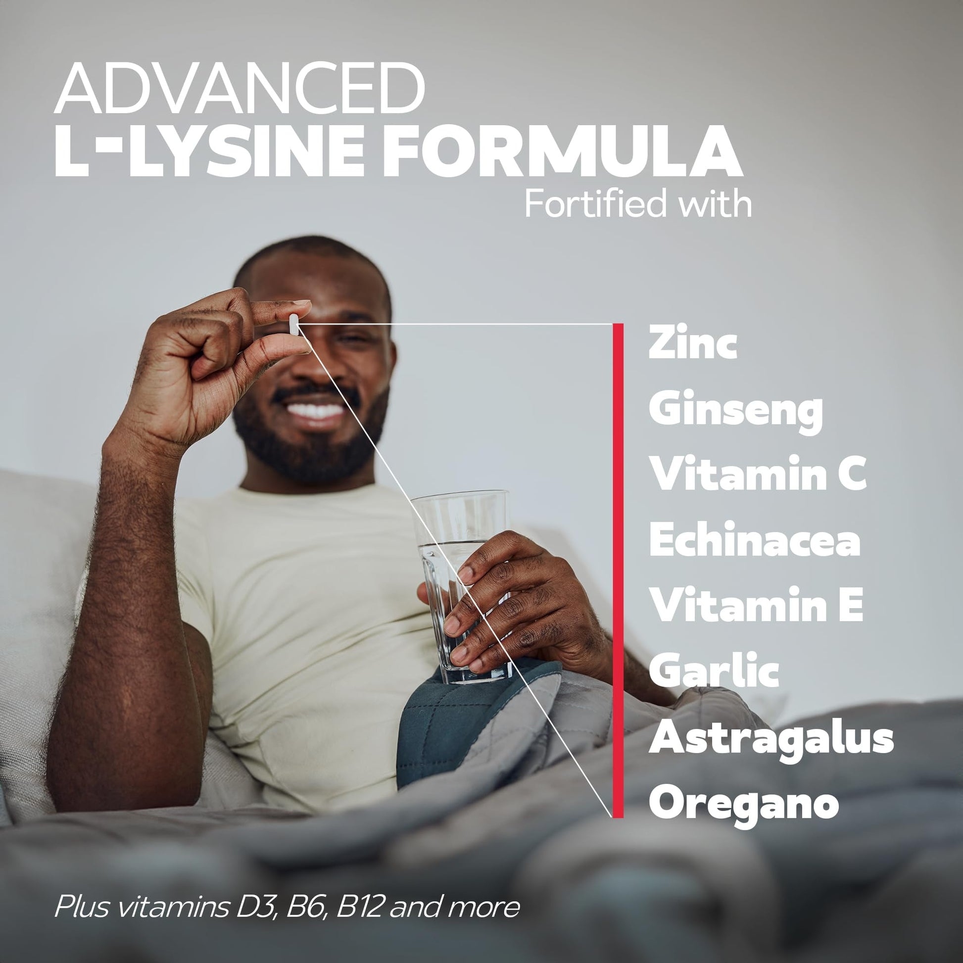 Bravado Labs L-Lysine 250mg Capsules – Immune & Cold Sore Support – Vegan, Non-GMO, Allergen-Free, 3rd-Party Tested Bravado Labs buy supplements canada