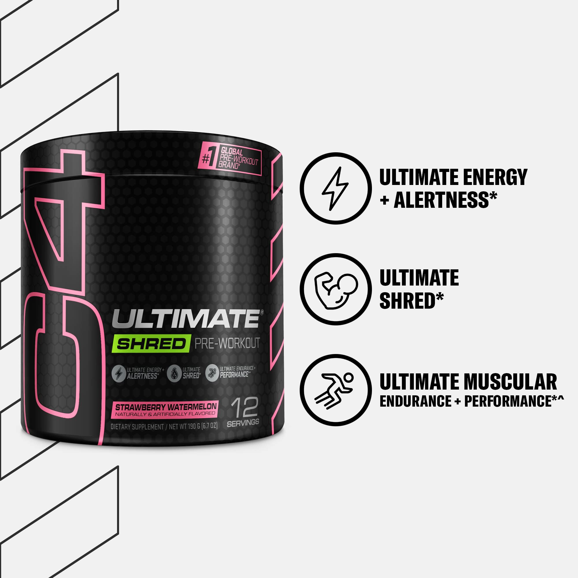 Cellucor C4 Ultimate Shred Pre Workout Powder, Fat Burner for Men & Women, Weight Loss Cellucor buy supplements canada