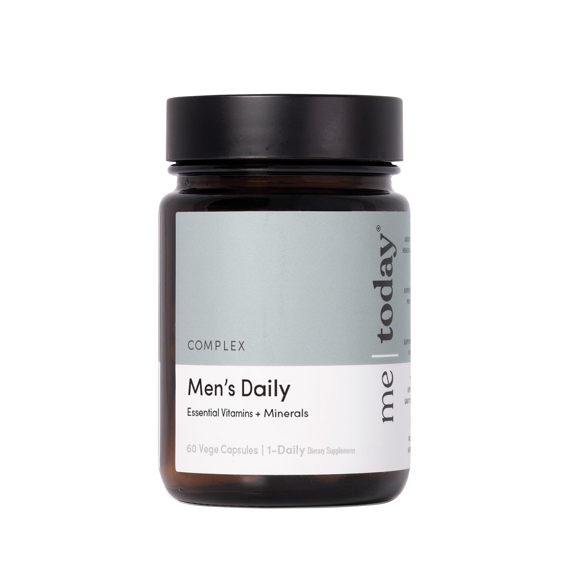 me today Multivitamin for Men, Mineral Supplements with 27 Vitamins, Minerals and Herbs, Including D, C, A, B, Biotin and Zinc, Vegetarian | General Health Supplements | 60 Capsules me today buy supplements canada