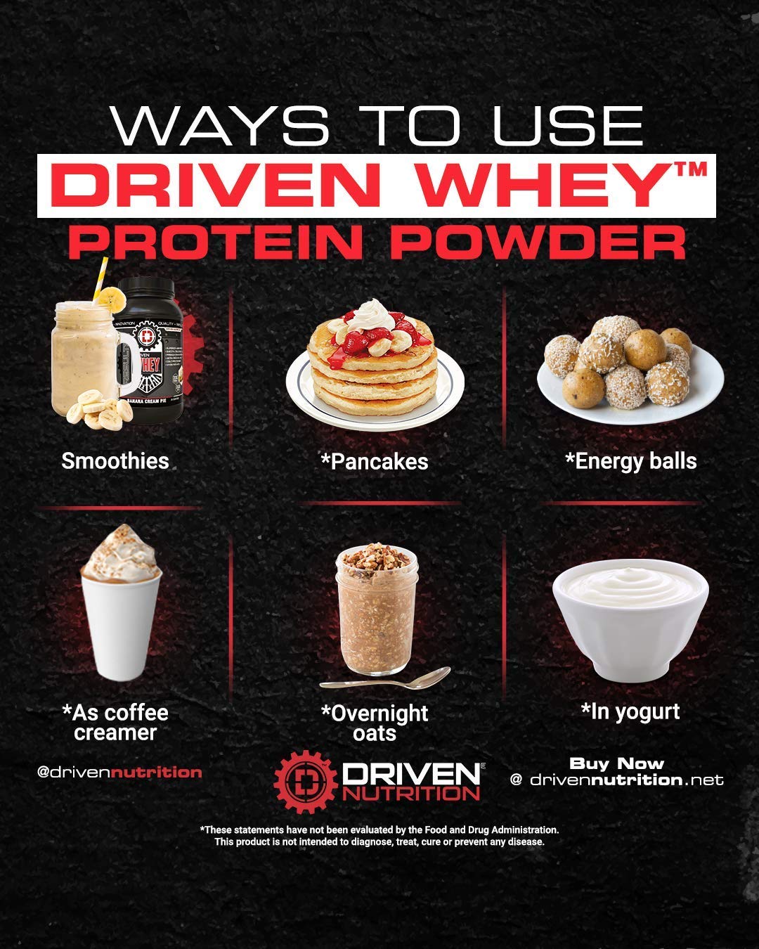 Driven WHEY- Grass Fed Whey Protein Powder: Delicious, Clean Protein Shake Driven Nutrition buy supplements canada