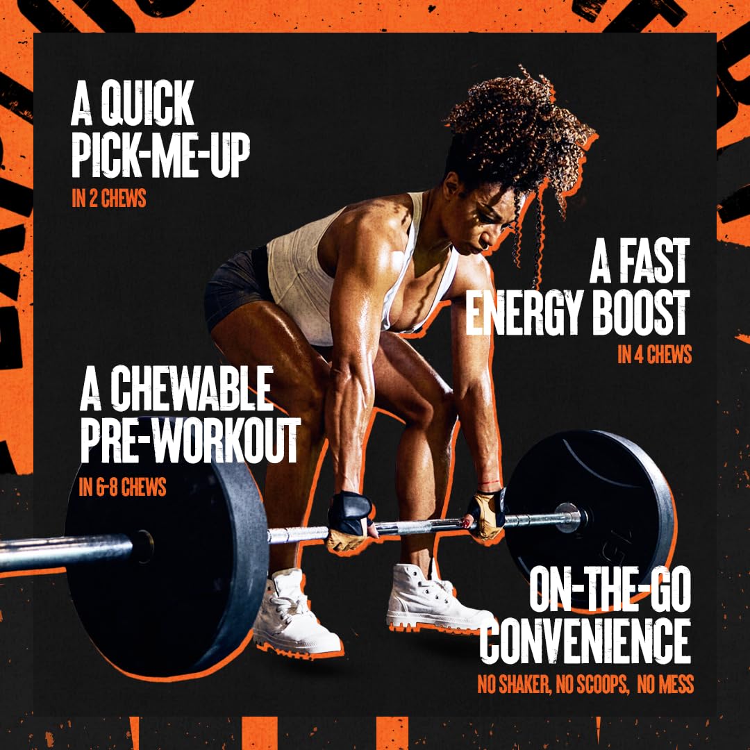 Animal Energy Chews, Fast Acting Energy with Caffeine, Nootropics and Sea Salt Animal buy supplements canada
