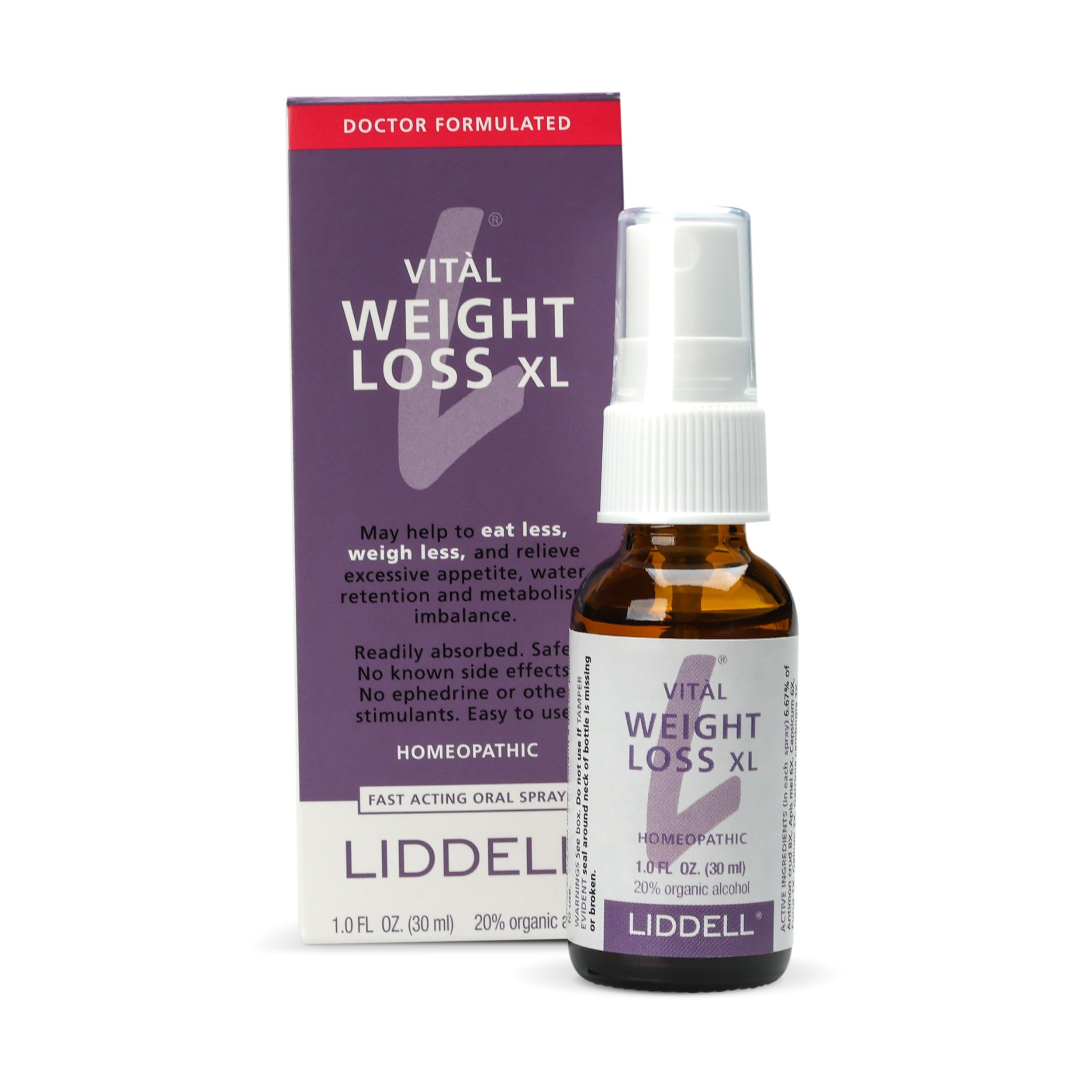 VITL Weight Loss XL Liddell Homeopathic 1 oz Liquid Liddell buy supplements canada