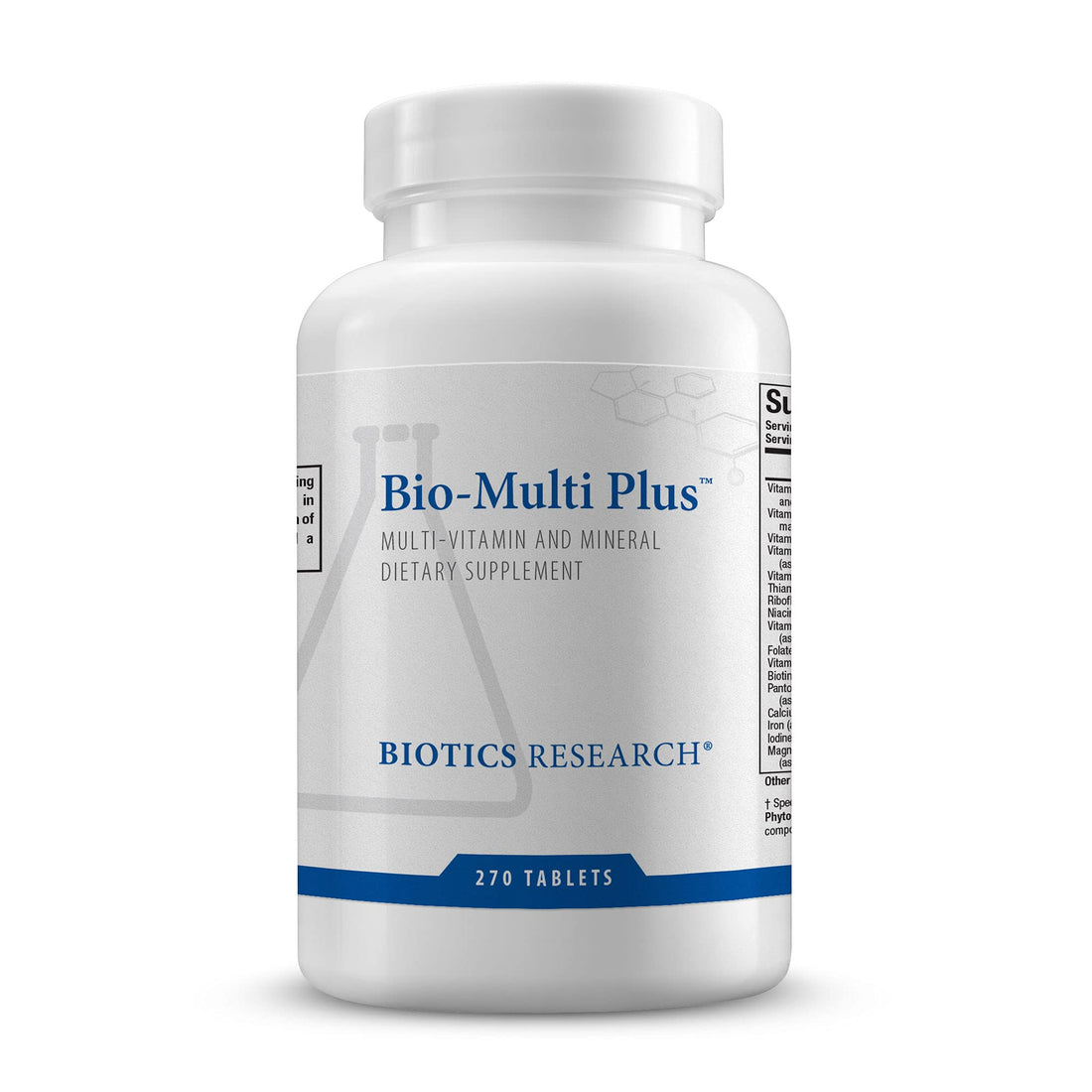 BIOTICS RESEARCH Bio-Multi Plus - Robust Foundational Multivitamin/Mineral Formula, Contains Plant-Based Trace Minerals 270 Tablets BIOTICS RESEARCH buy supplements canada