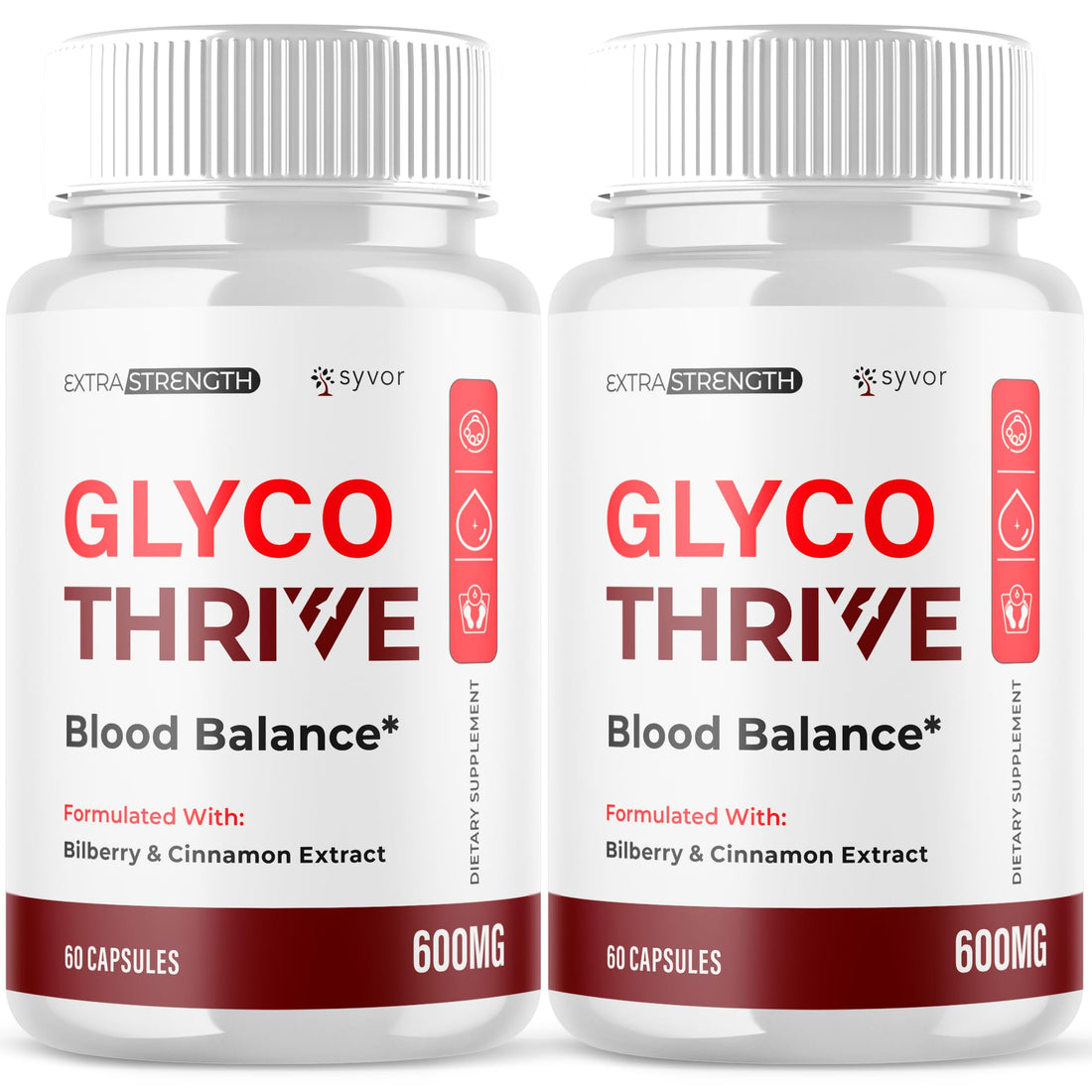 (2 Pack) Glyco Thrive Capsules, Official GlycoThrive Glycogen Support Pills with All Natural Ingredients, Advanced Formula Health Supplement with Max Strength Vitamins for Women & Men (120 Capsules) Syvor buy supplements canada
