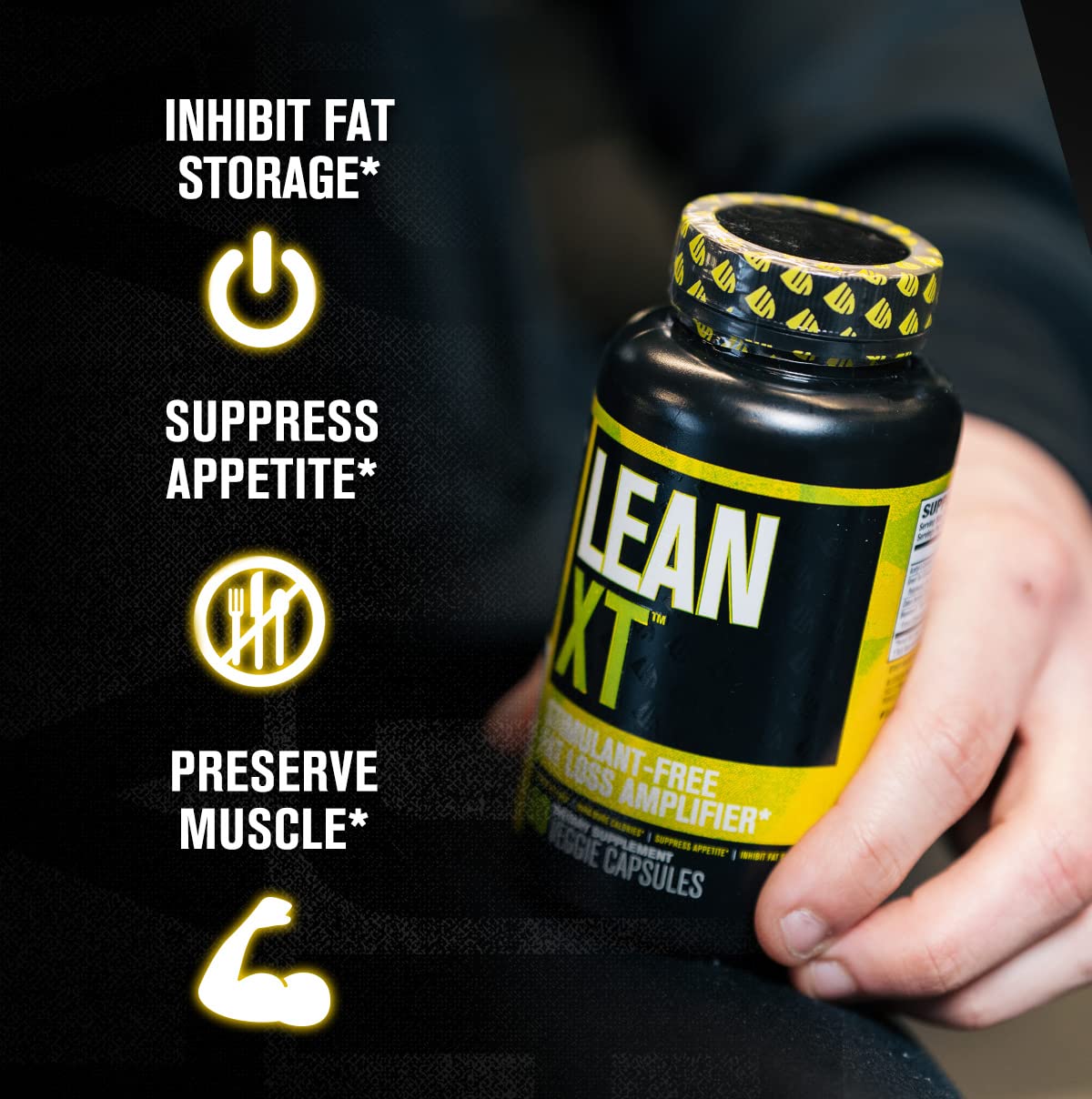 Lean-XT Caffeine Free Fat Burner - Non Stim Weight Loss Supplement, Appetite Suppressant Jacked Factory buy supplements canada