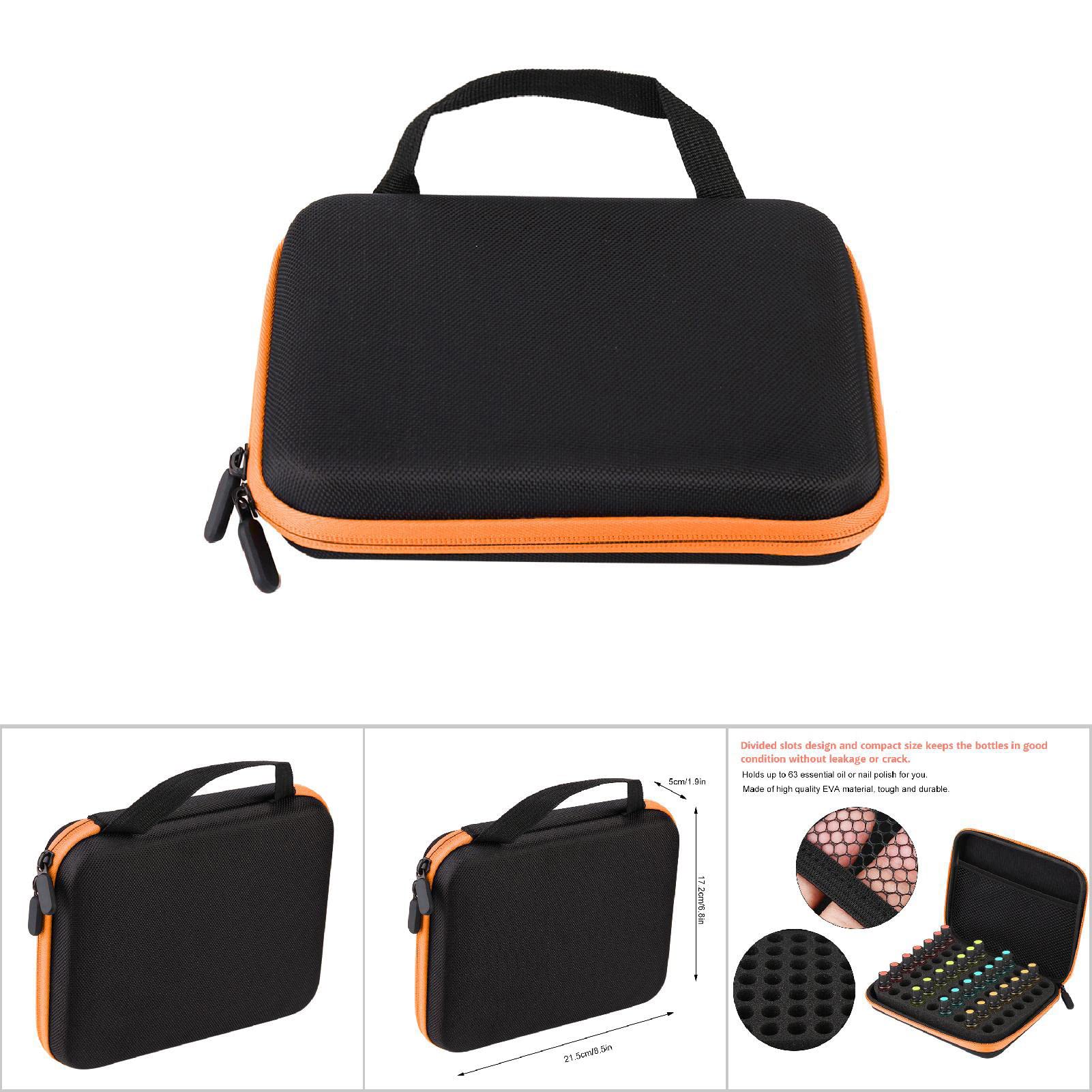 Essential Oil Storage Holder Organizer Carrying Case, Essential Oils Box Holds 63 Bottles GOTOTOP buy supplements canada