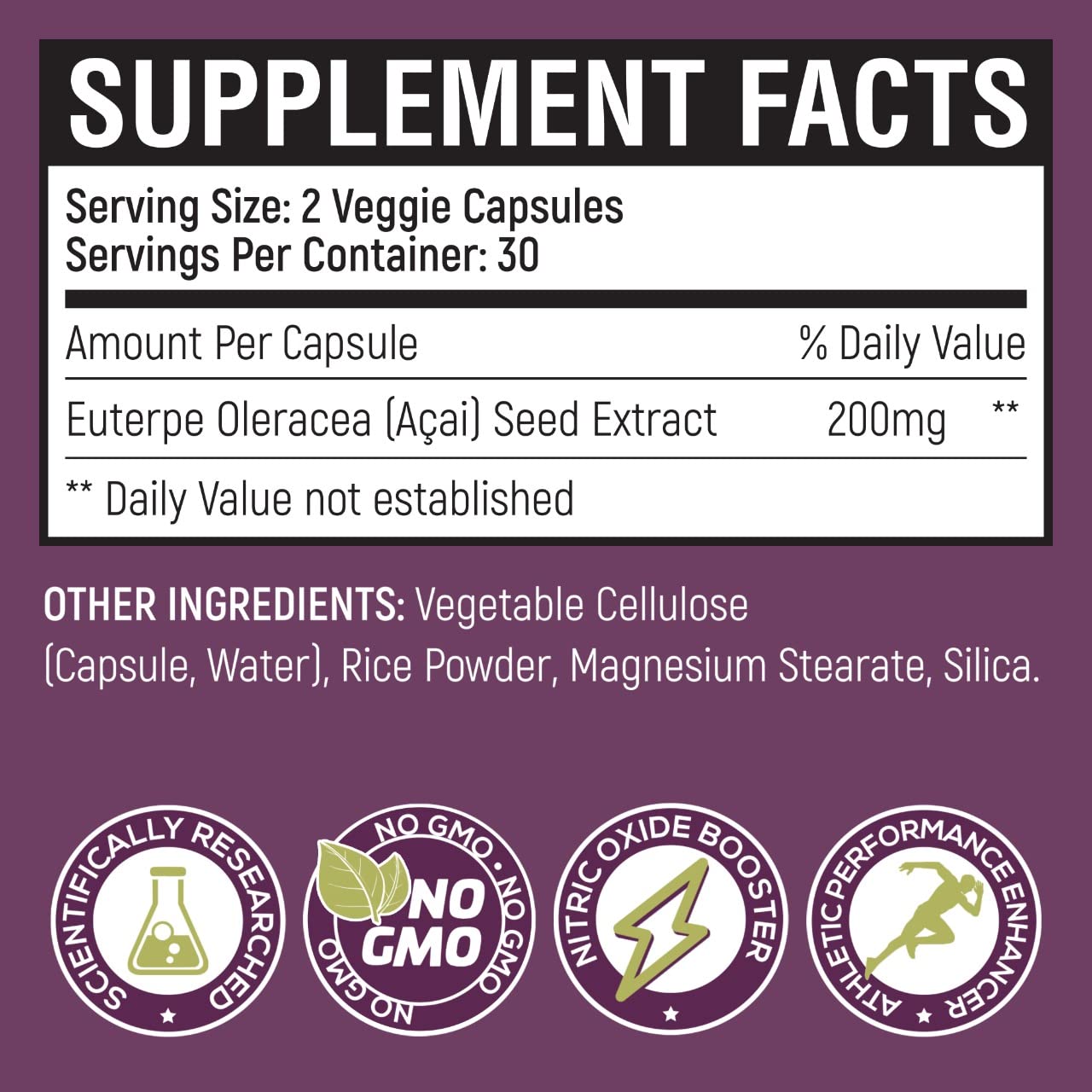 POWER SEEDAÇAÍ New Patented Nitric Oxide Supplement -Increase Blood Flow & Circulatio POWER SEEDAÇAÍ buy supplements canada