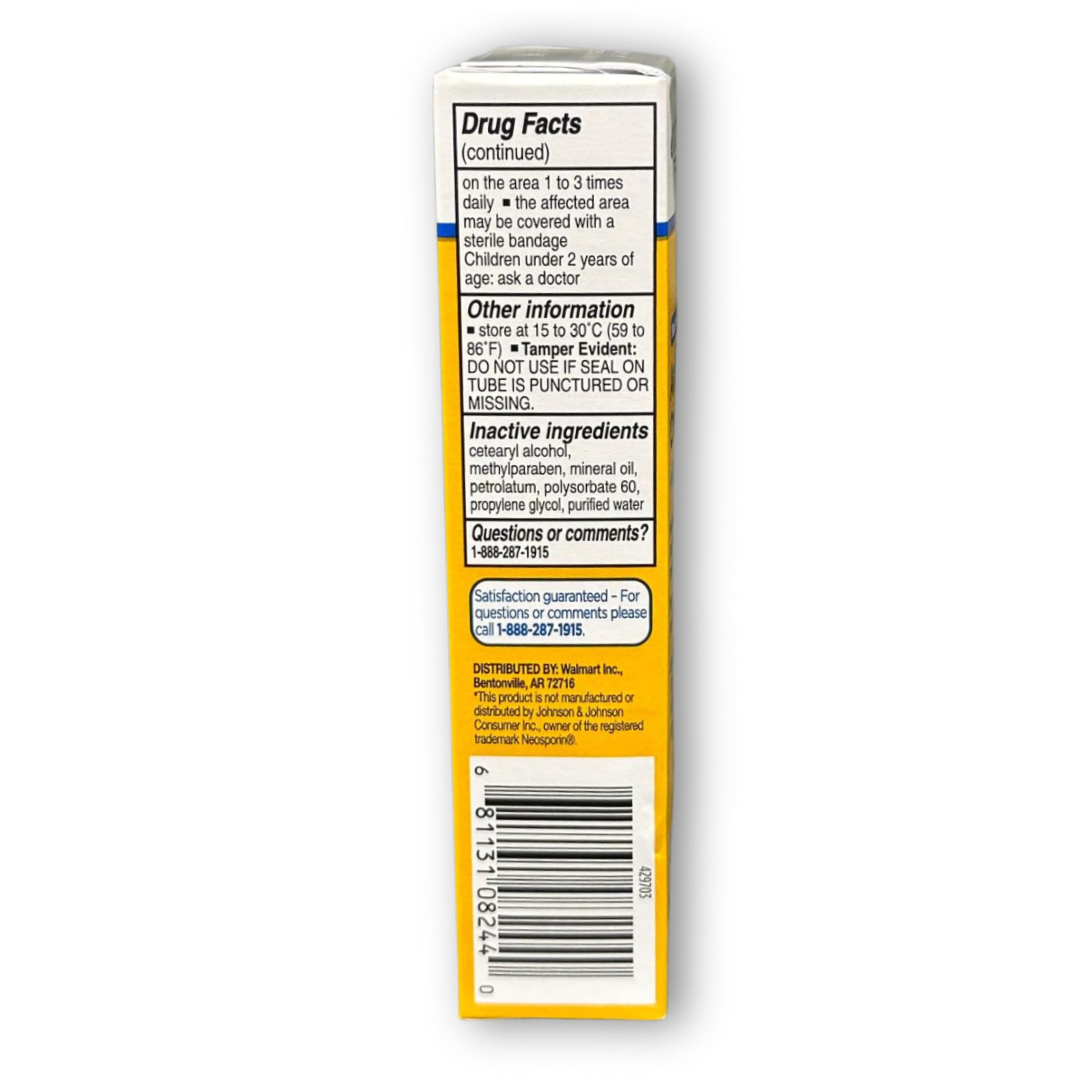 Triple Antibiotic Ointment- Maximum Strength with Topical Analgesic, 0.5 oz (Pack of 1), Boxed by Fusion Shop Store FUSION SHOP STORE Smart choices, meaningful life! buy supplements canada