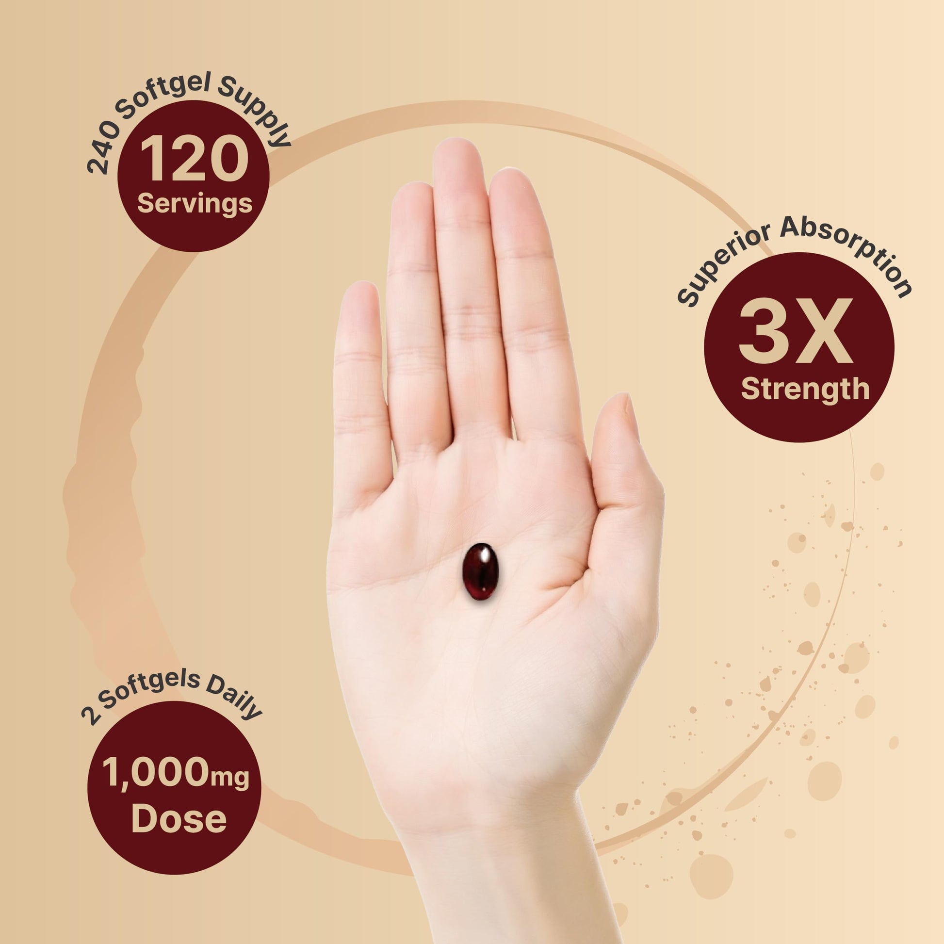 NatureBell Antarctic Krill Oil 1000mg Supplement, 240 Softgels, Natural Source of Omega-3 NatureBell buy supplements canada