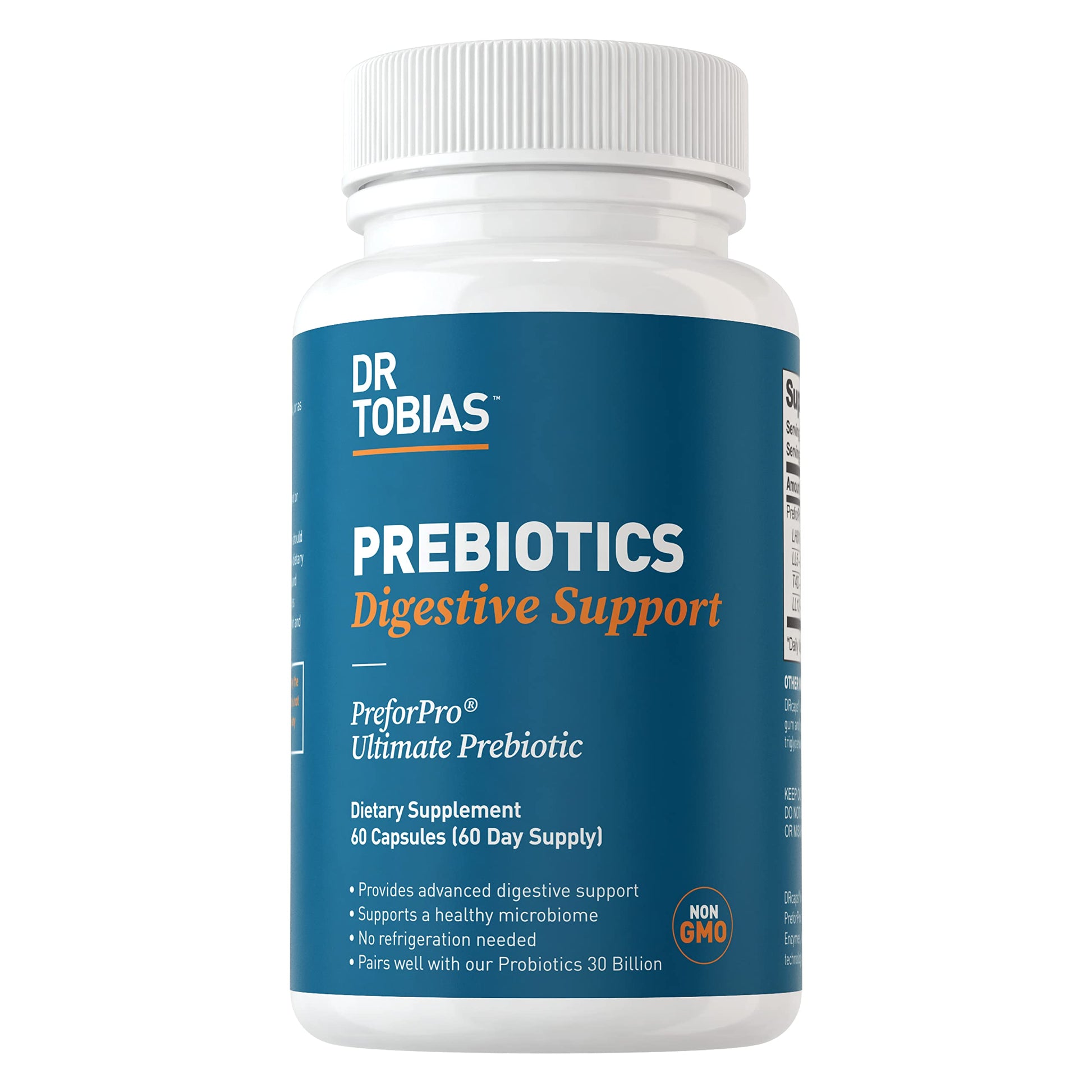 Dr. Tobias Prebiotics, Supports Digestion & Gut Health, Feed Good Probiotic Bacteria Dr. Tobias buy supplements canada