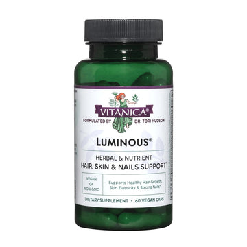 Vitanica, Luminous, Hair, Skin and Nail Support, Vegan, 60 Capsules Vitanica buy supplements canada