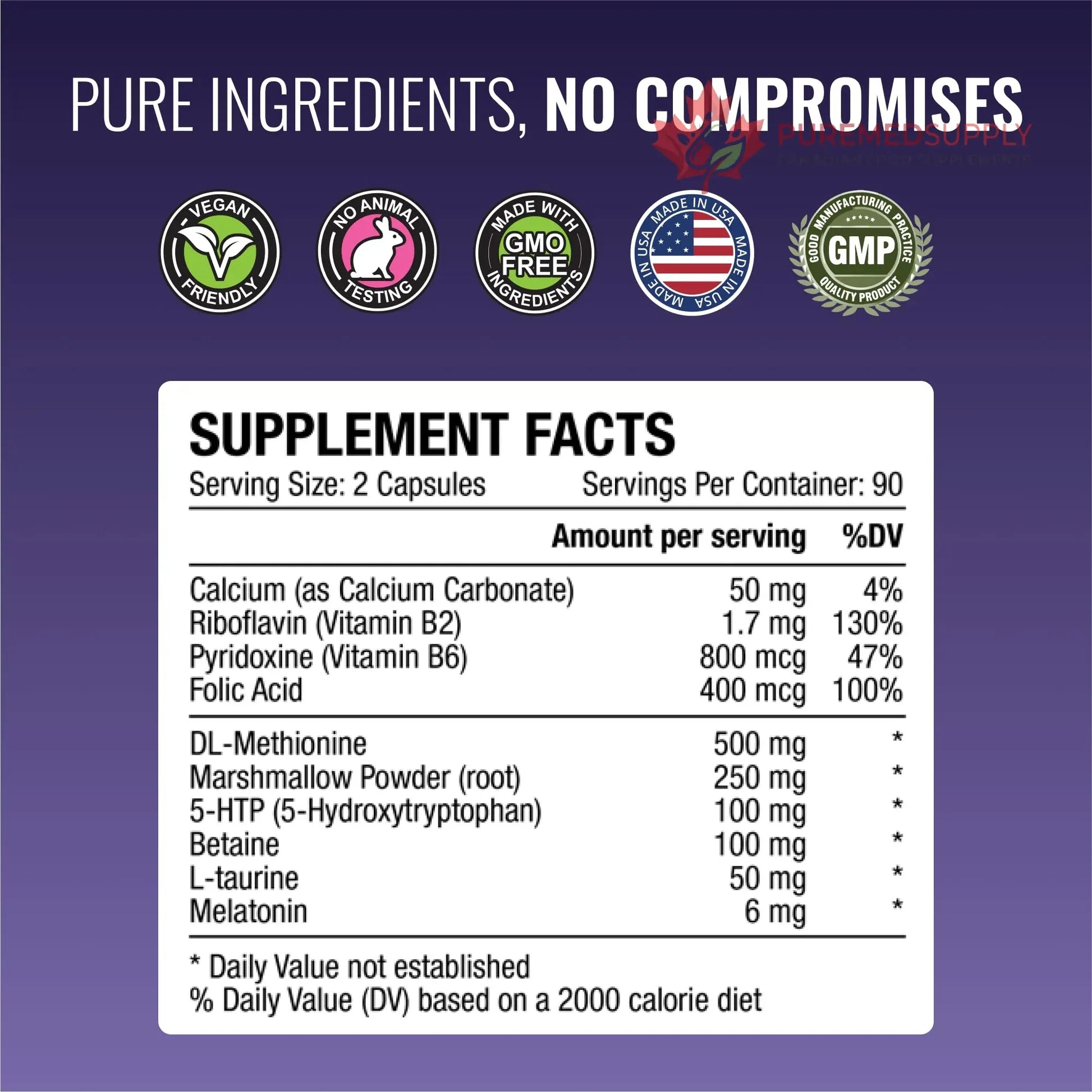 Approved Science® Acid Reflux Support - with Melatonin, Marshmallow Root, L-Taurine -180 Capsules - Vegan Approved Science buy supplements canada