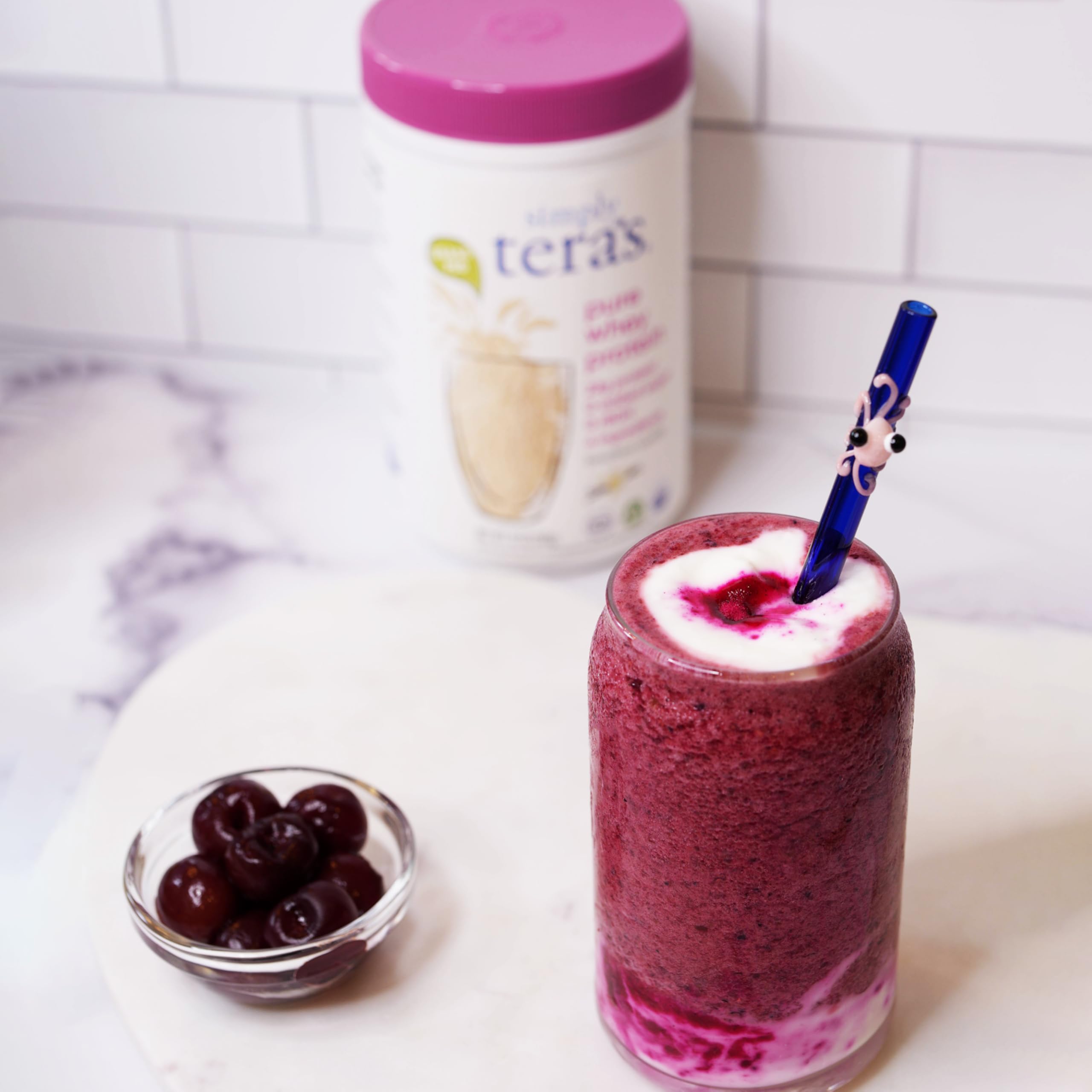 simply tera's Pure Whey Protein Powder - Grass Fed Vanilla Whey Protein Powder, Clean, Made Without Artificial Sweeteners, Non-GMO, Kosher, rBGH-Free, Soy-Free - 24 Oz simply tera's buy supplements canada