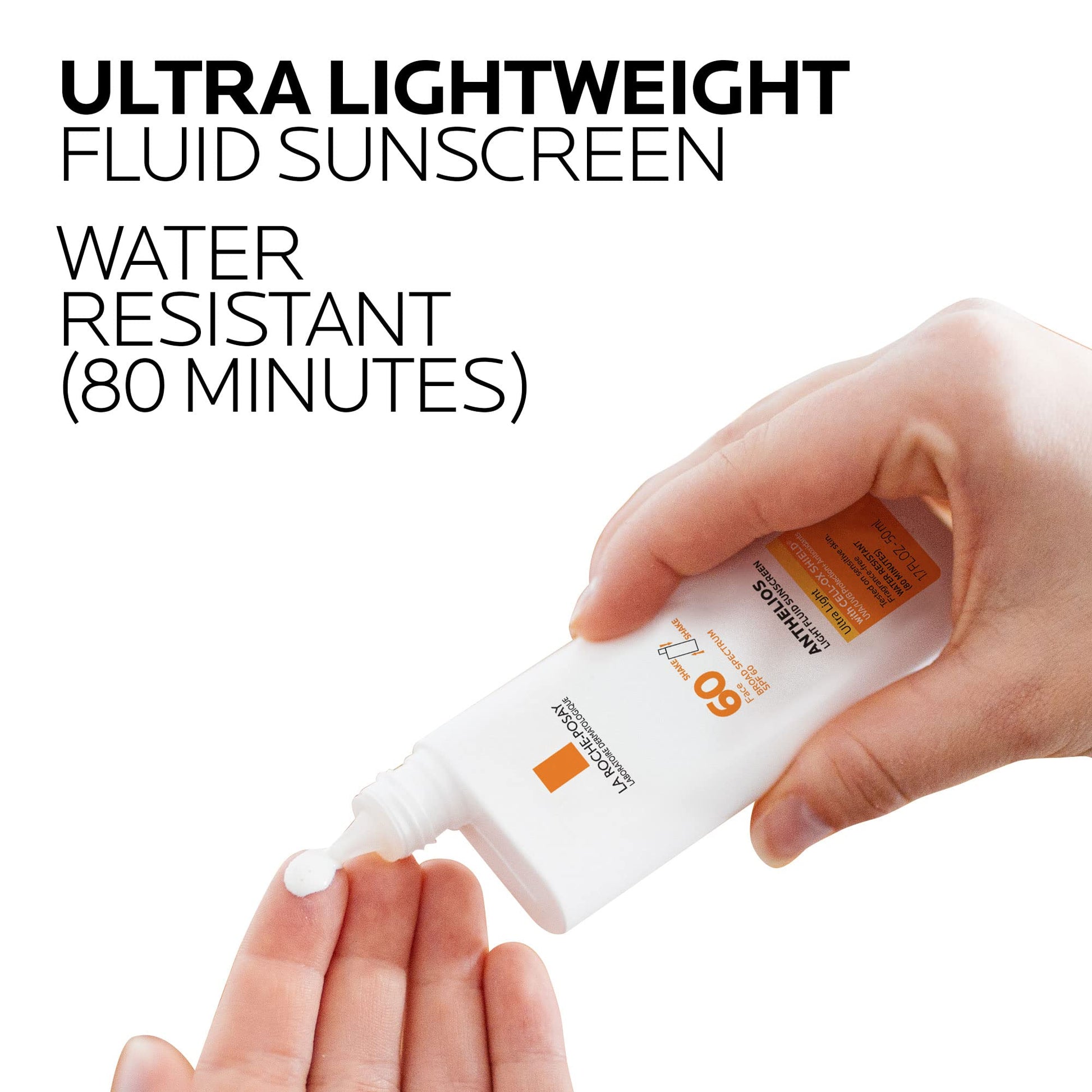 La Roche-Posay Anthelios Light Fluid Facial Sunscreen SPF 60, Lightweight Sunscreen For Face, Fluid Texture, Broad Spectrum SPF + Antioxidants La Roche-Posay buy supplements canada
