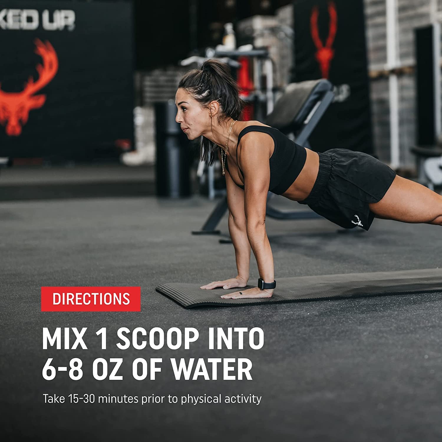 Bucked Up - Woke - HIGH STIM Pre Workout - Best Tasting - Focus Nootropic, Pump, Strength and Growth, 30 Servings (Rocket Pop) Bucked Up buy supplements canada