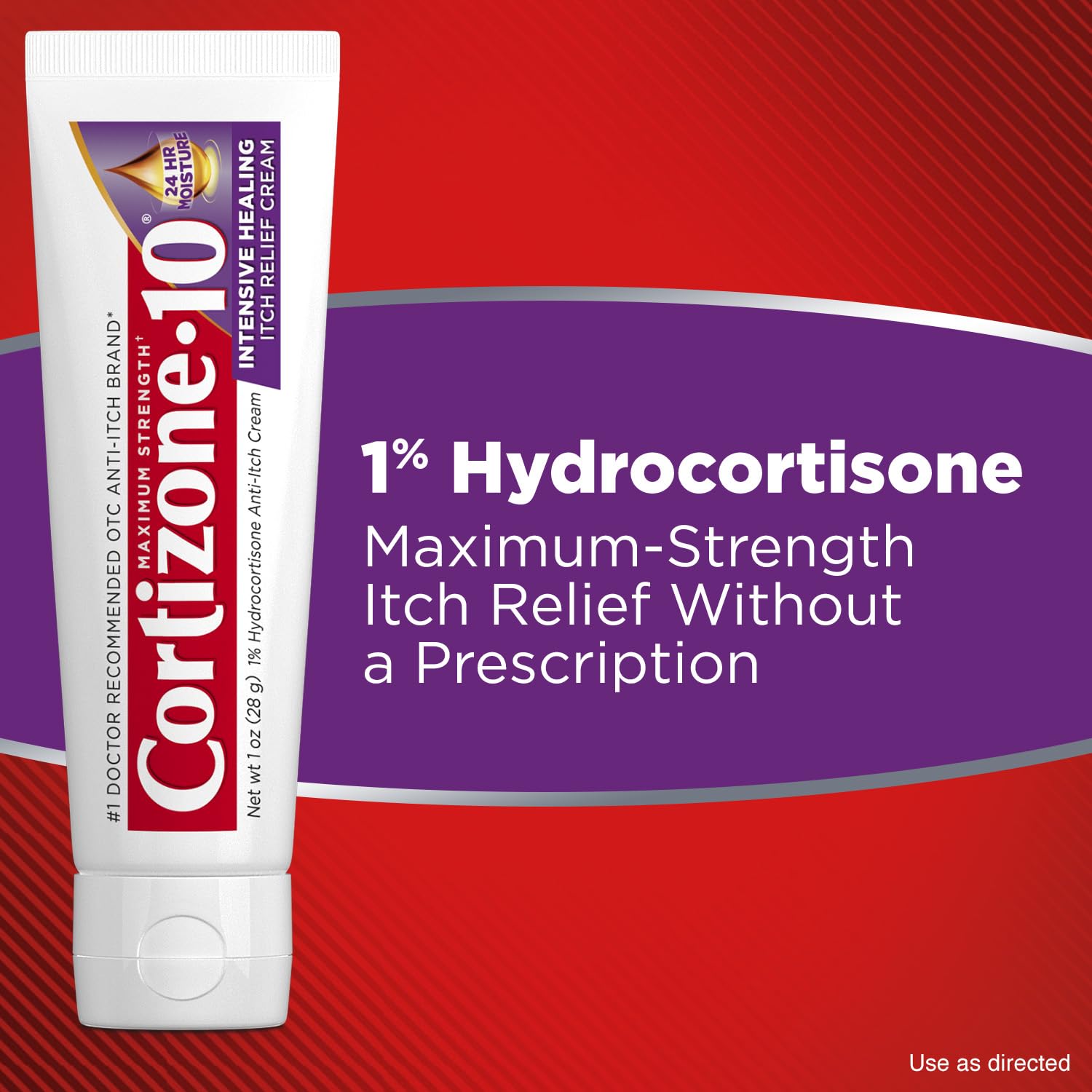Cortizone-10 Maximum Strength Intensive Healing Itch Relief Cream, 1% Hydrocortisone, Fast-Acting, Anti-Itch Cream for Bug Bites, Rash, Eczema, Psoriasis, Poison Ivy, Oak, Sumac & More, 1 oz Cortizone 10 buy supplements canada
