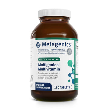 Metagenics Multigenics Multivitamin - Daily Multivitamin with Beta-Carotene, Folic Acid, Calcium & Magnesium - Supports Bone, Heart, Immune & Cellular Health Metagenics buy supplements canada