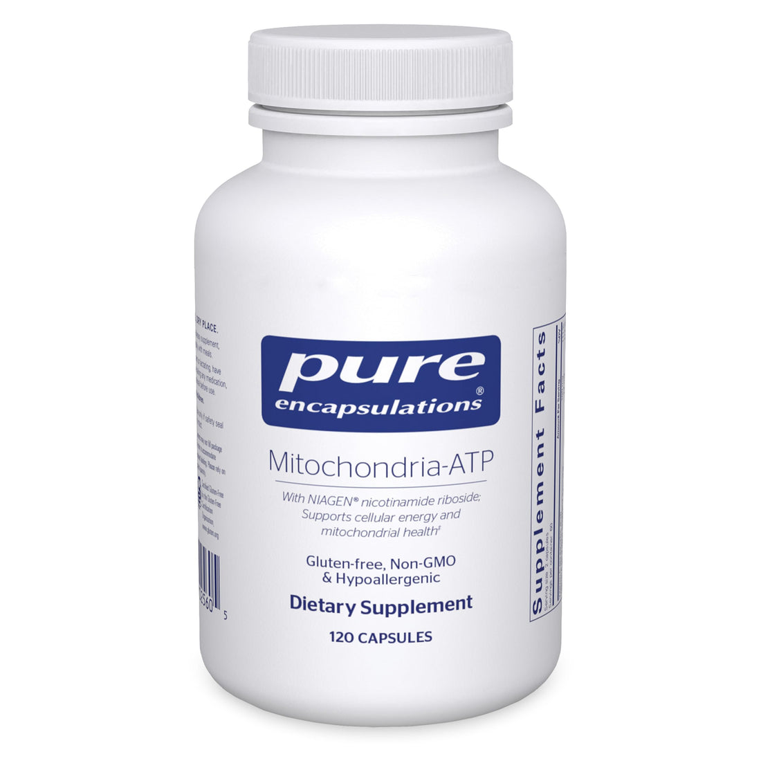 Pure Encapsulations Mitochondria-ATP - Mitochondrial Support - ATP Production Aid* - with Vitamin C, Vitamin E & Thiamin - Antioxidant Support - 120 Capsules Pure Encapsulations buy supplements canada