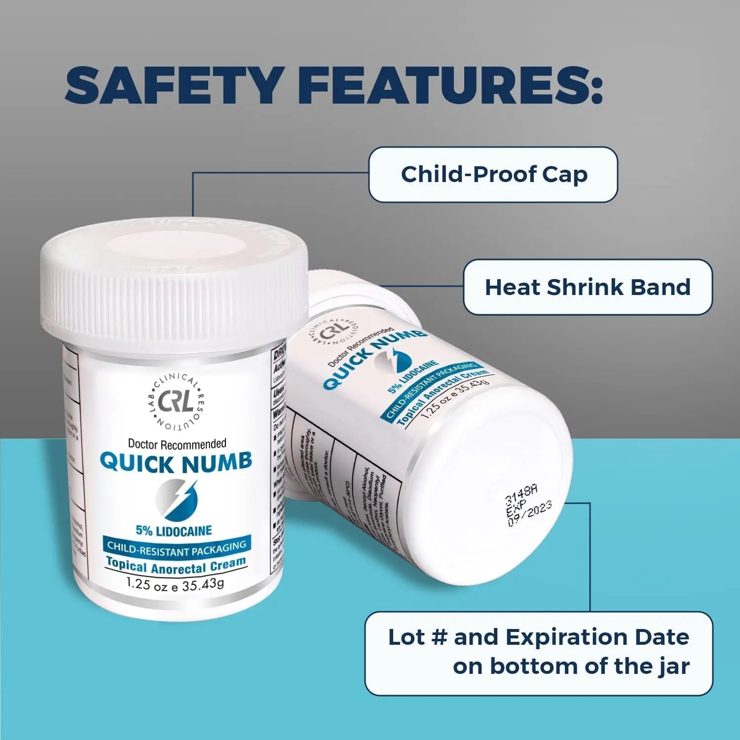 Quick Numb 5% Lidocaine Cream Maximum Strength Liposomal, Fast Itch Burn Pain Relief Cream with Aloe Allantoin Vitamin E, Gentle on Skin Support Healing Hemorrhoid Treatment 1.25 oz Clinical Resolution buy supplements canada