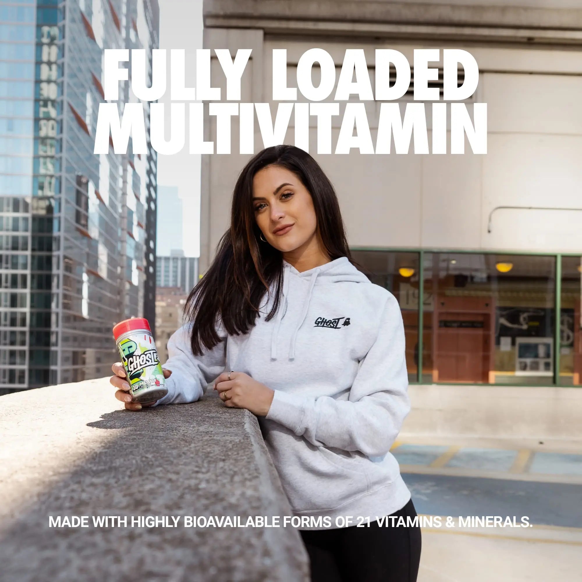 GHOST Multi Multivitamin for Men & Women, 90 Capsules - Loaded with 21 Vitamins GHOST buy supplements canada