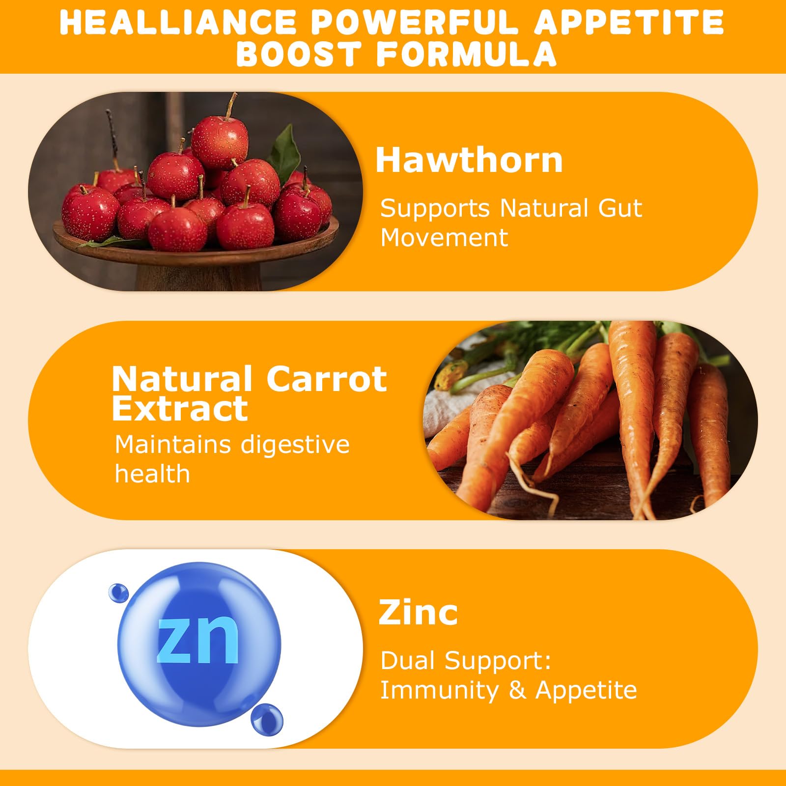Appetite Booster Gummies for Kids Adults – Natural Blend of Hawthorn Zinc Carrot Supports Digestion Helps Increase Appetite, Promotes Healthy Eating Habits for Picky Eaters (Mixed Fruit Flavor) Healliance buy supplements canada