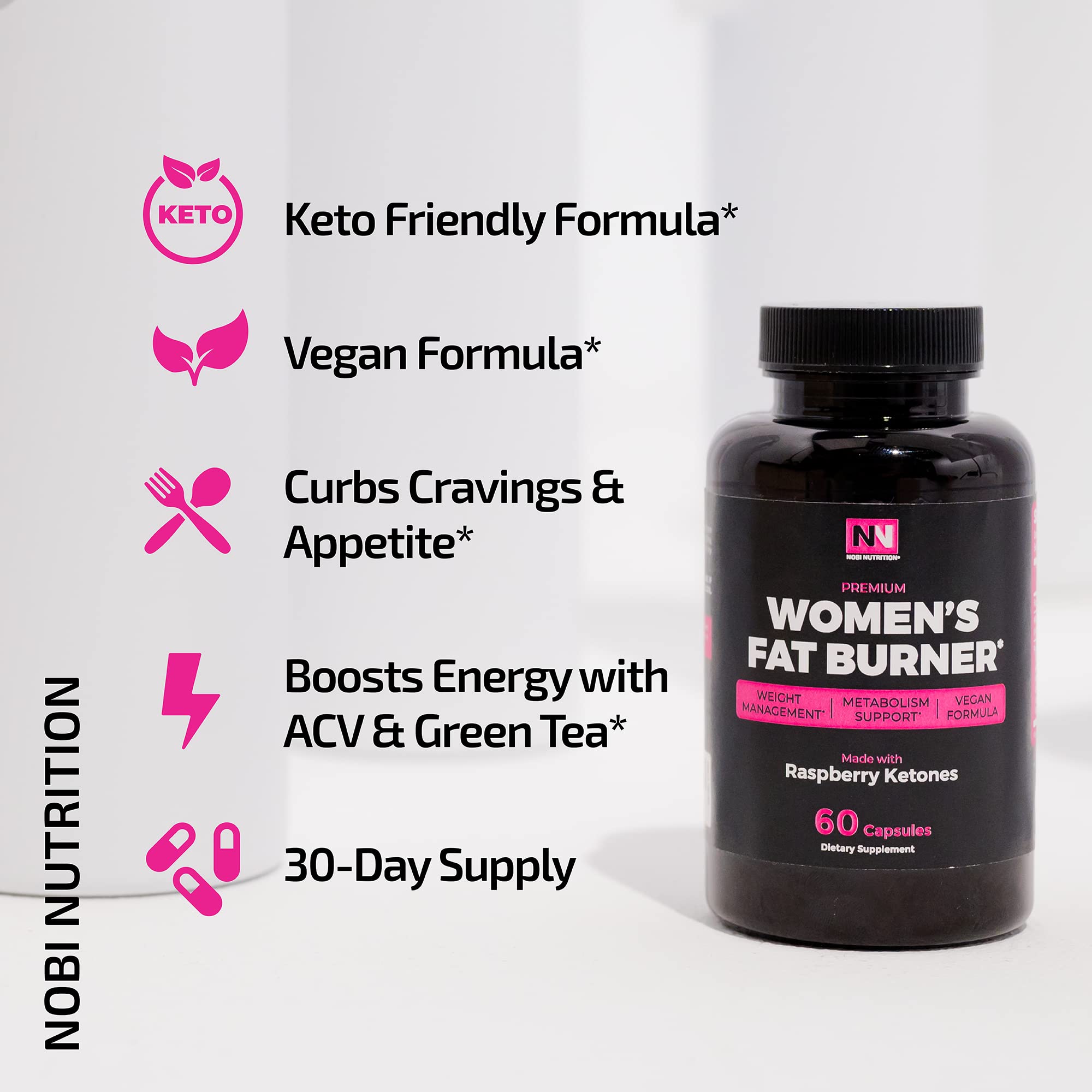 Fat Burner For Women | Metabolism Booster & Weight Loss Support Supplement Nobi Nutrition buy supplements canada