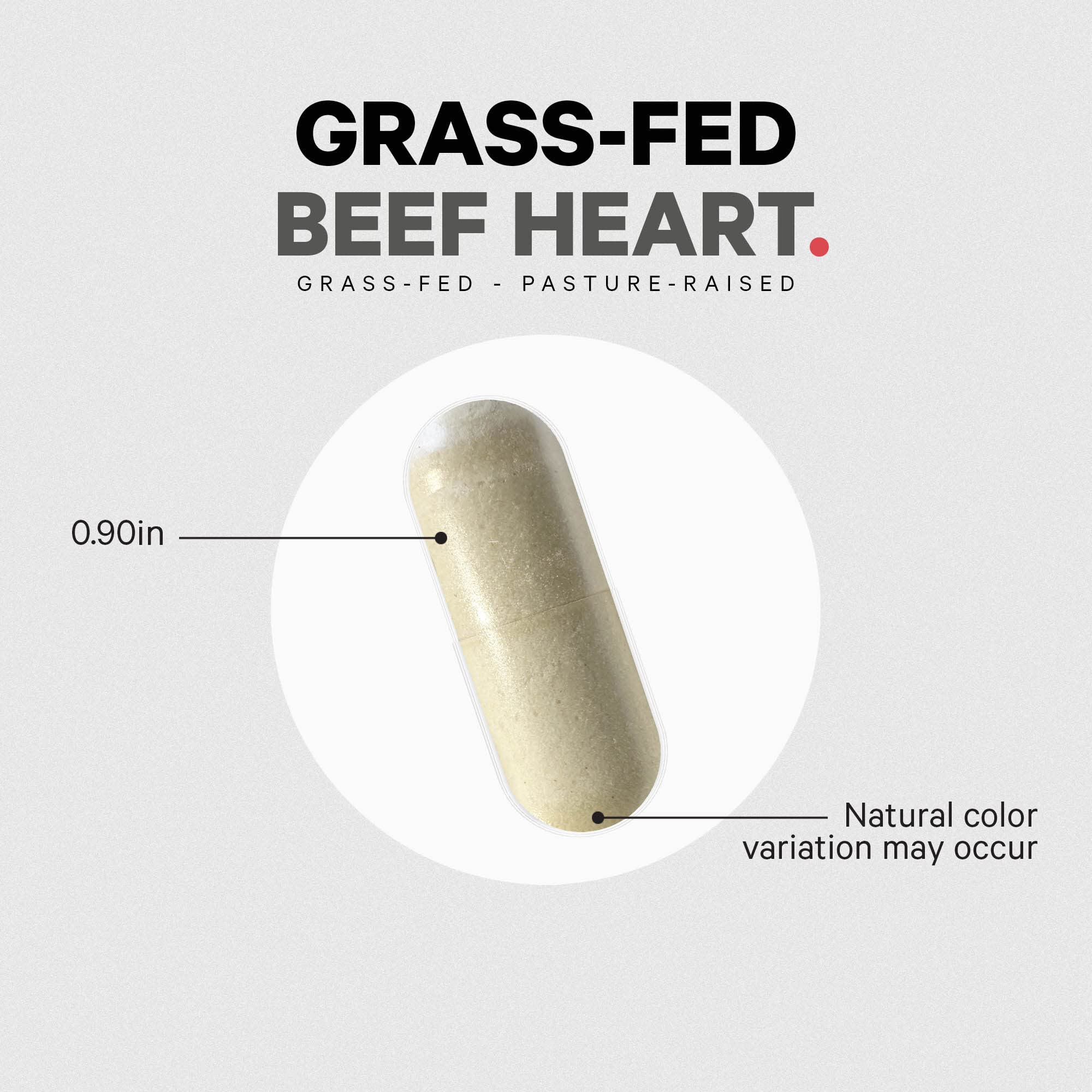 Codeage Grass Fed Beef Heart Supplement - Freeze Dried, Non-Defatted, Desiccated Glandular Supplements - Bovine Meat & Liver Pills - Beef Vitamins for Heart - Non-GMO -180 Capsules Codeage buy supplements canada
