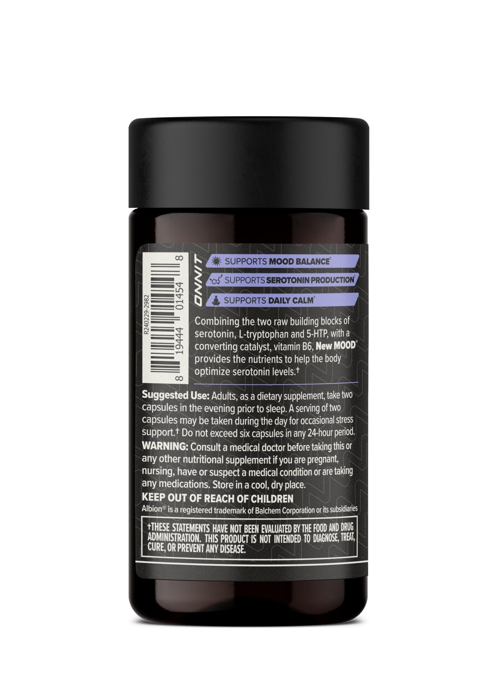 ONNIT Cognitive & Mood Support Bundle: Alpha Brain Nootropic Capsules (30 Count) + New Mood Stress Support Capsules (60 Count), IGEN Non-GMO Tested Focus, Mental Clarity, Relaxation & Sleep, 2 Pack ONNIT buy supplements canada