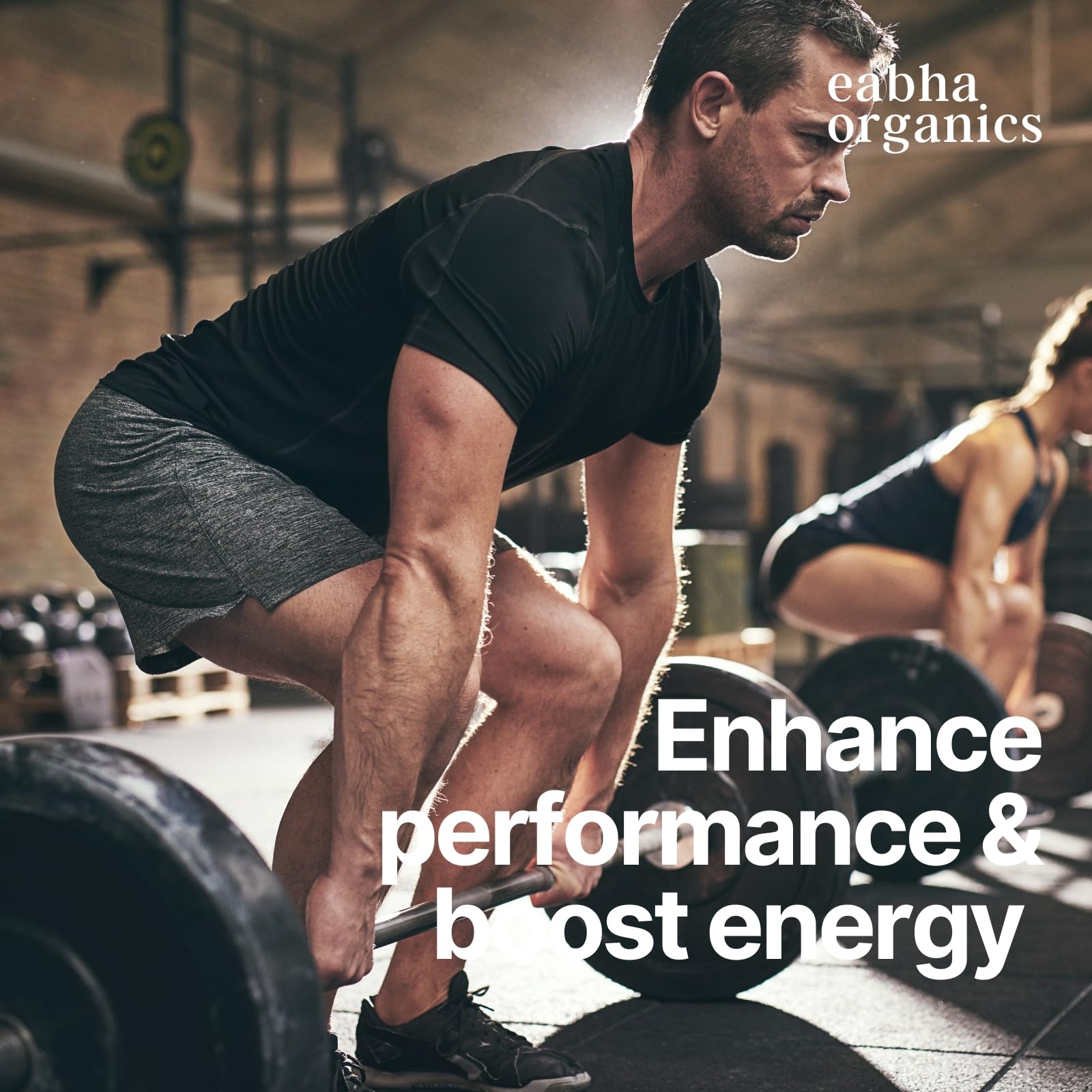 Eabha Organics Alla Luna Pre-Workout - Strawberry Lemonade - to Support Energy, Focus Eabha Organics buy supplements canada