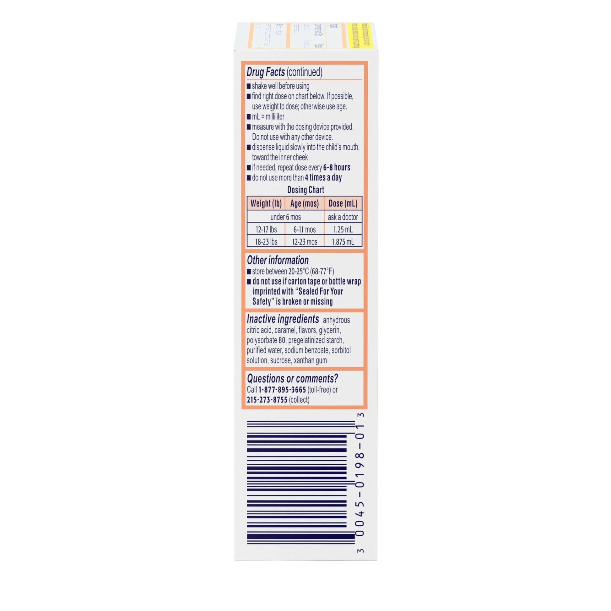 Motrin Infants Infant Ibuprofen Oral Suspension Concentrated Drops, NSAID Fever Reducer & Pain Reliever for Babies, Dye Free, Alcohol-Free, Berry Flavor, Includes Enclosed Syringe, 1 fl. oz Infants' Motrin buy supplements canada
